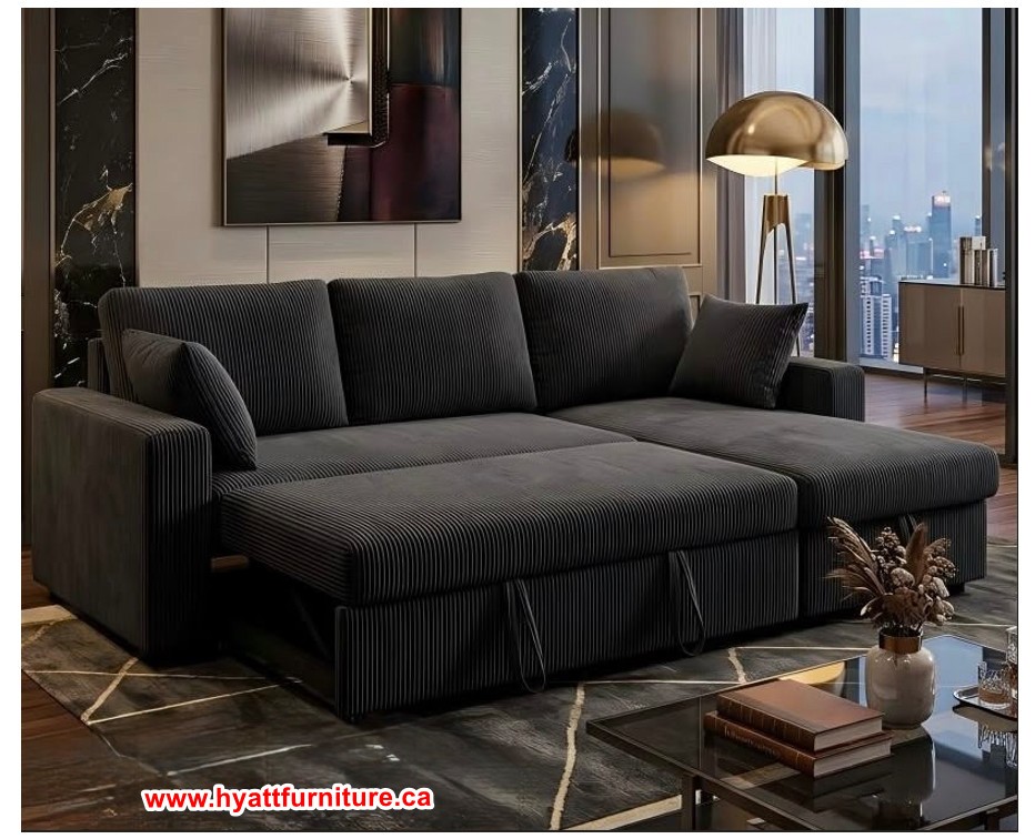 Brand new corduroy sectional sofa bed only $698 - photo 5