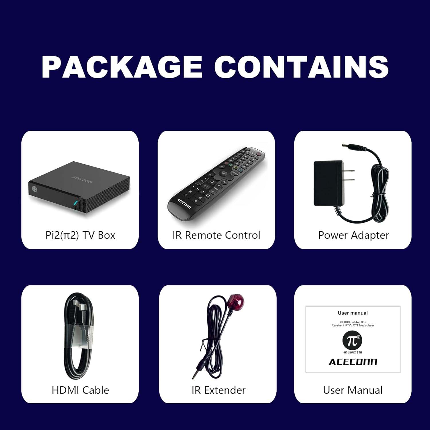 Aceconn Pi2 4K Linux tv box - photo 5