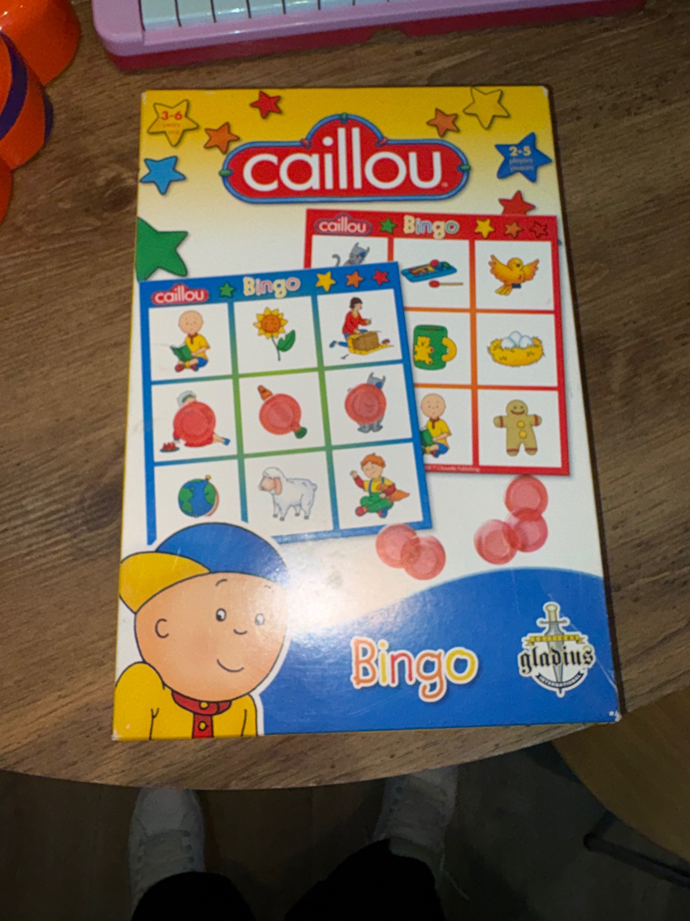 Kids Learning Games Bundle – Dominoes + Caillou Bingo - photo 2