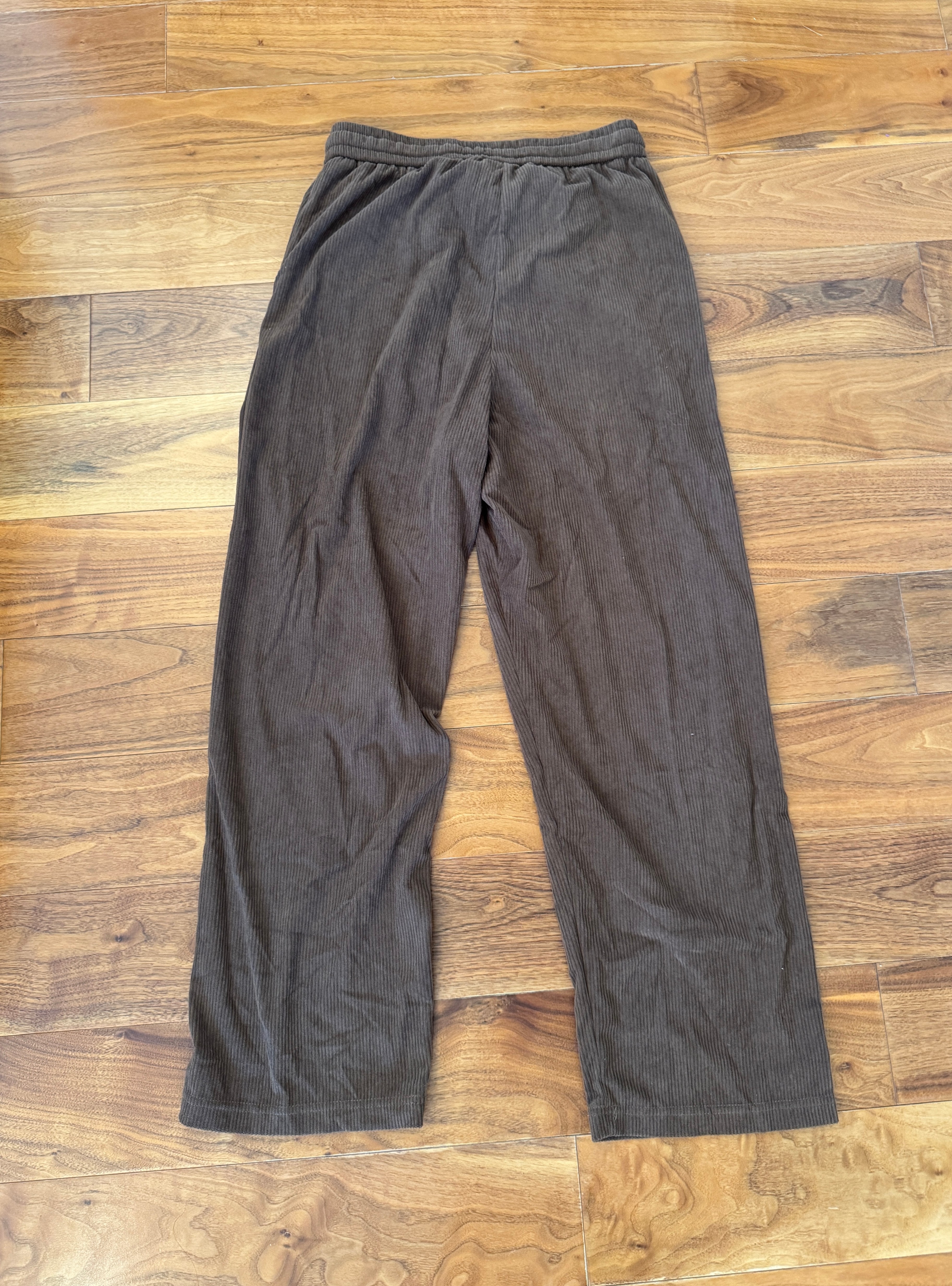 Brown Ribbed Pants - photo 2
