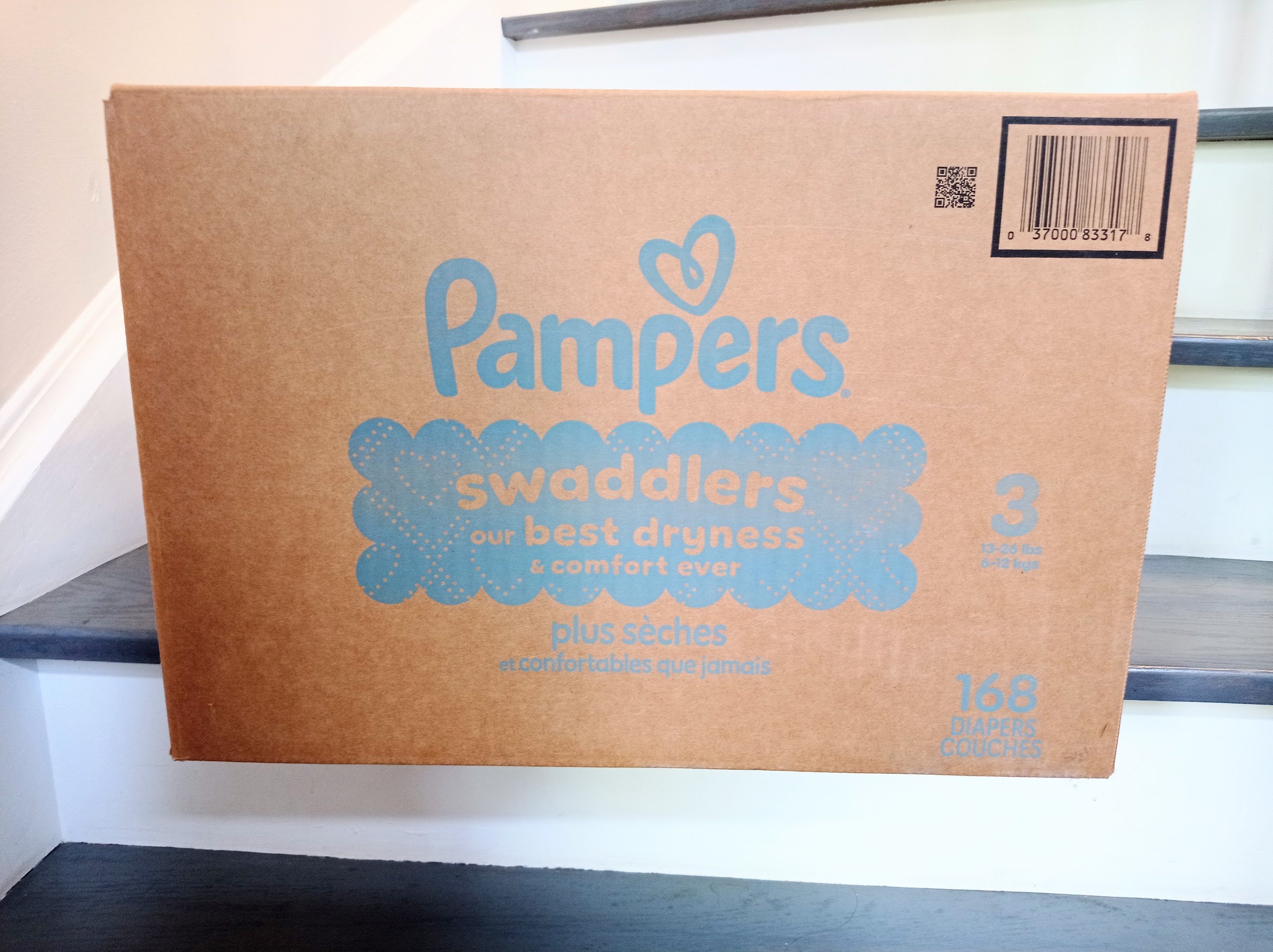 Pampers Swaddlers Diapers, Size 3