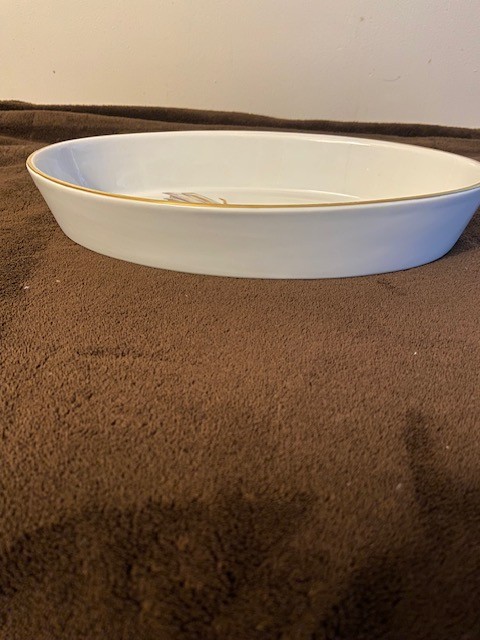 Vintage  Royal Worcester "Evesham Gold" Open Oval Baker (26cm) - photo 2