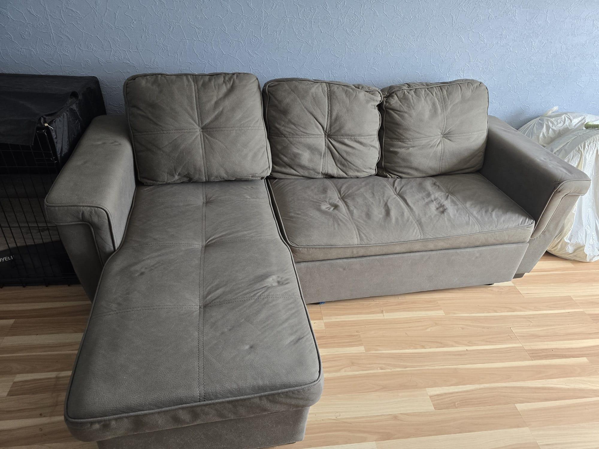 L shaped pull-out Sofa $500 OBO - photo 2