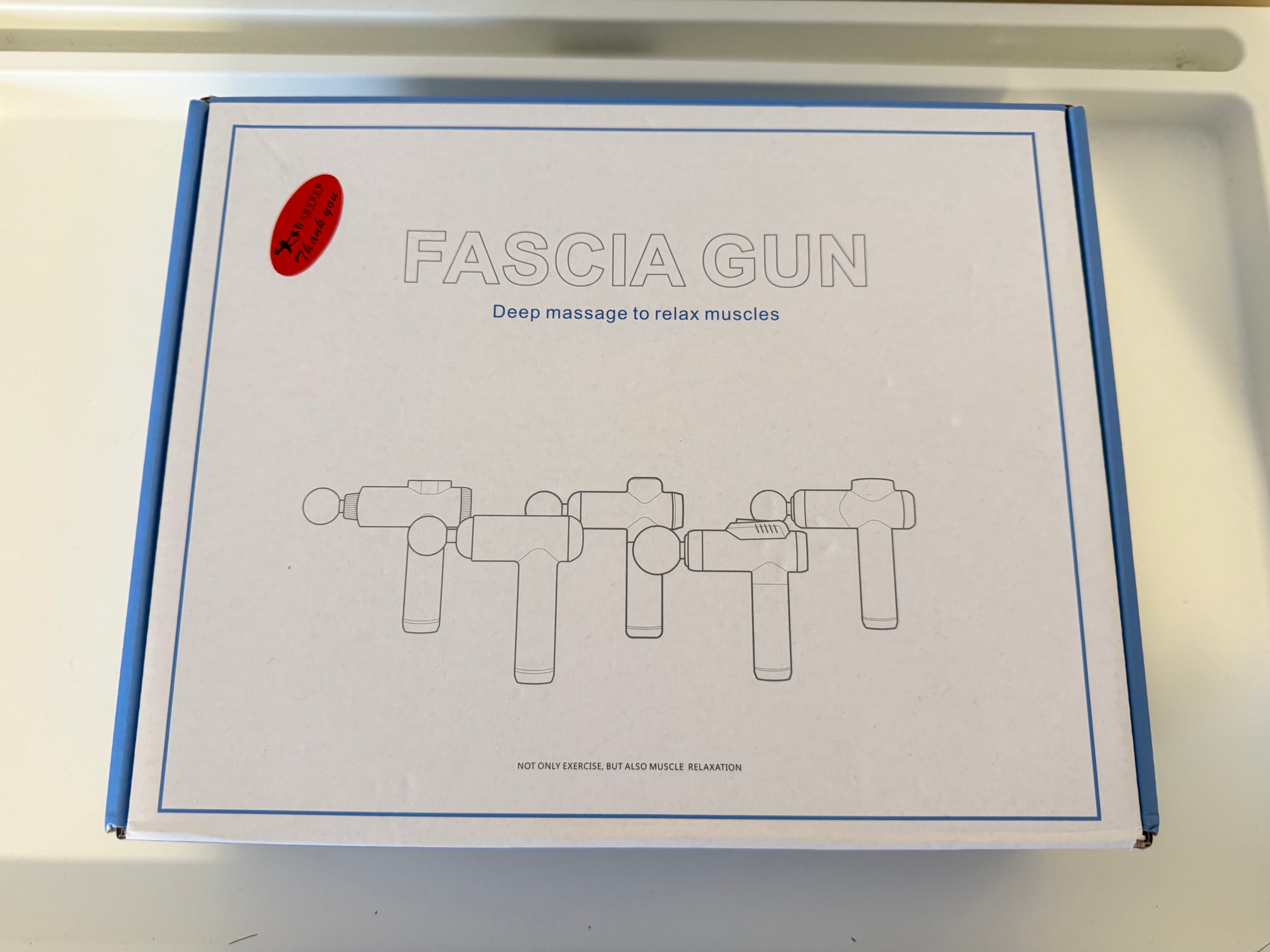 Fascia Gun / Massage Gun with Multiple Heads & Box - photo 5