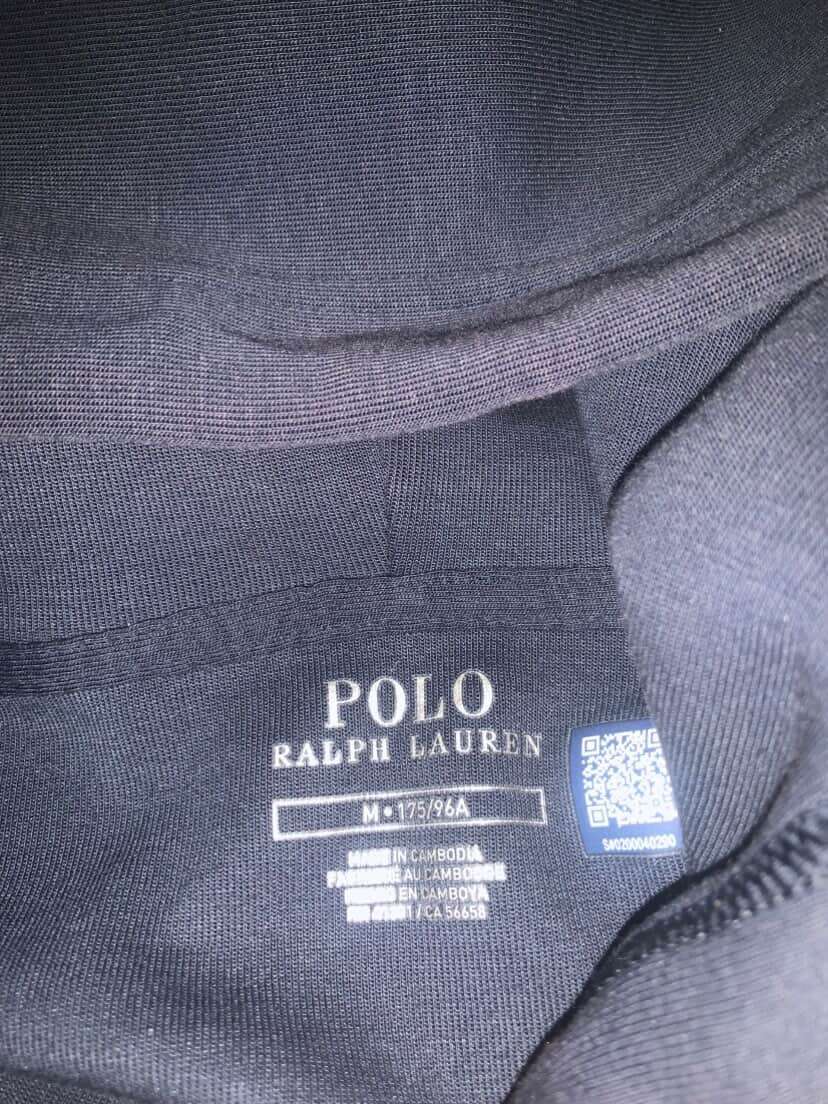Polo Ralph Lauren Men's Full Zip Hoodie Navy Blue Sweatshirt - photo 3