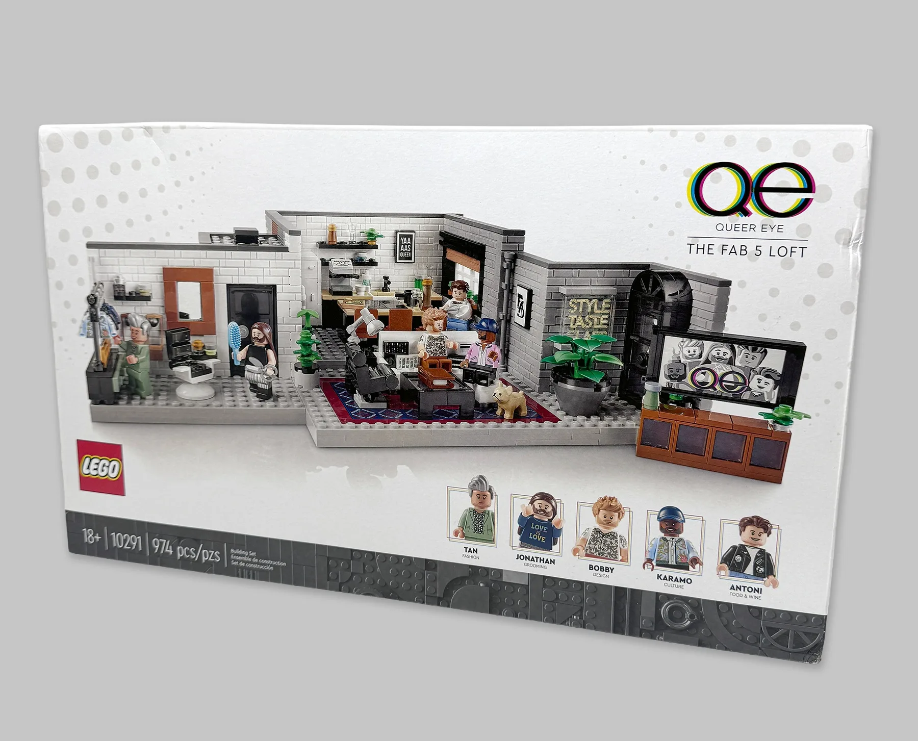 Retired Lego Icons: Queer Eye Loft (10291) New/Sealed - photo 3