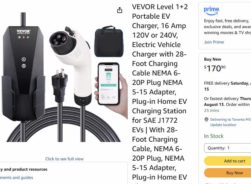 35. NEW Level 1+2 Portable EV Charger - photo 3