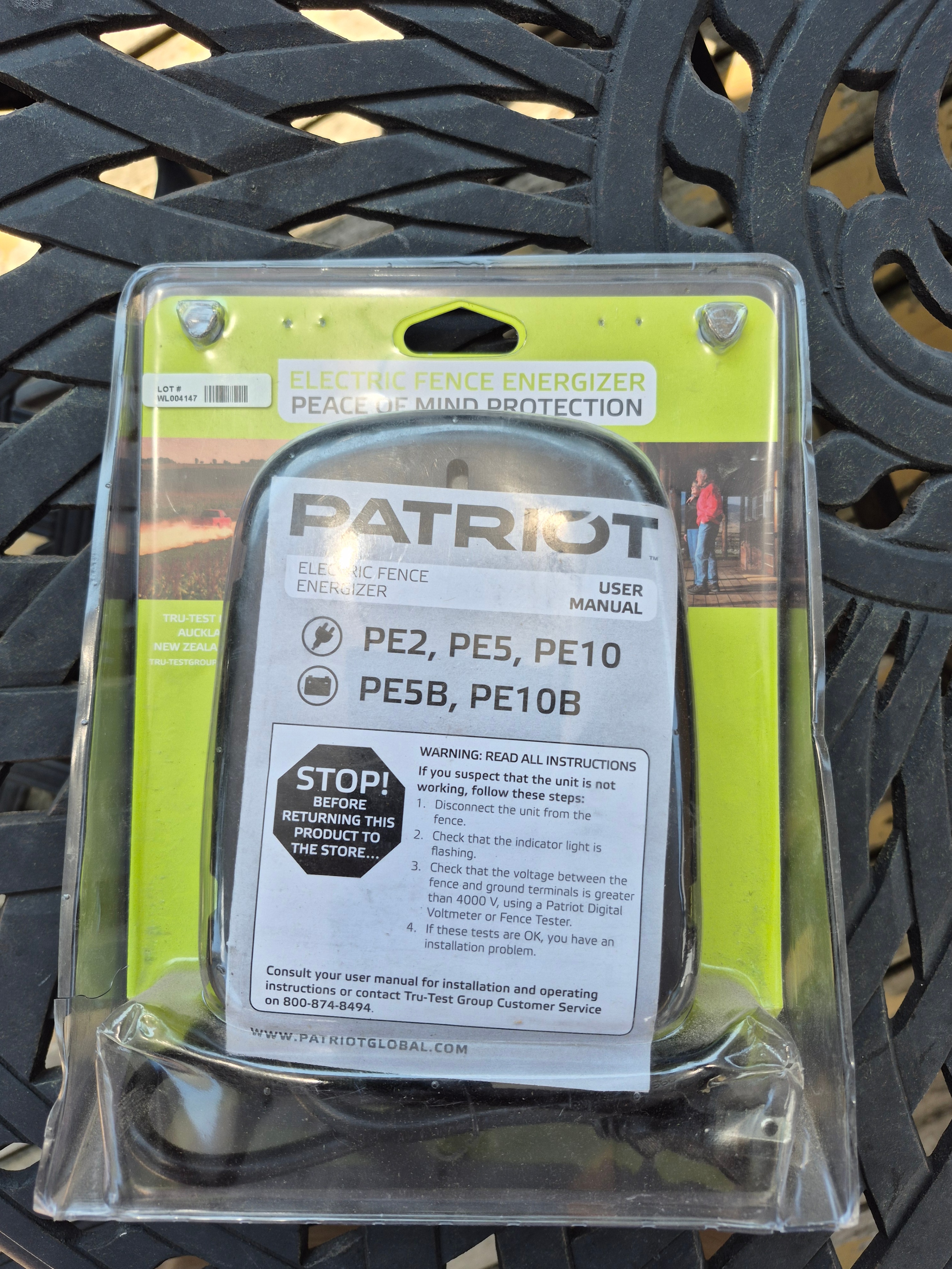 Patriot PE5 Electric Fence Energizer New - photo 2