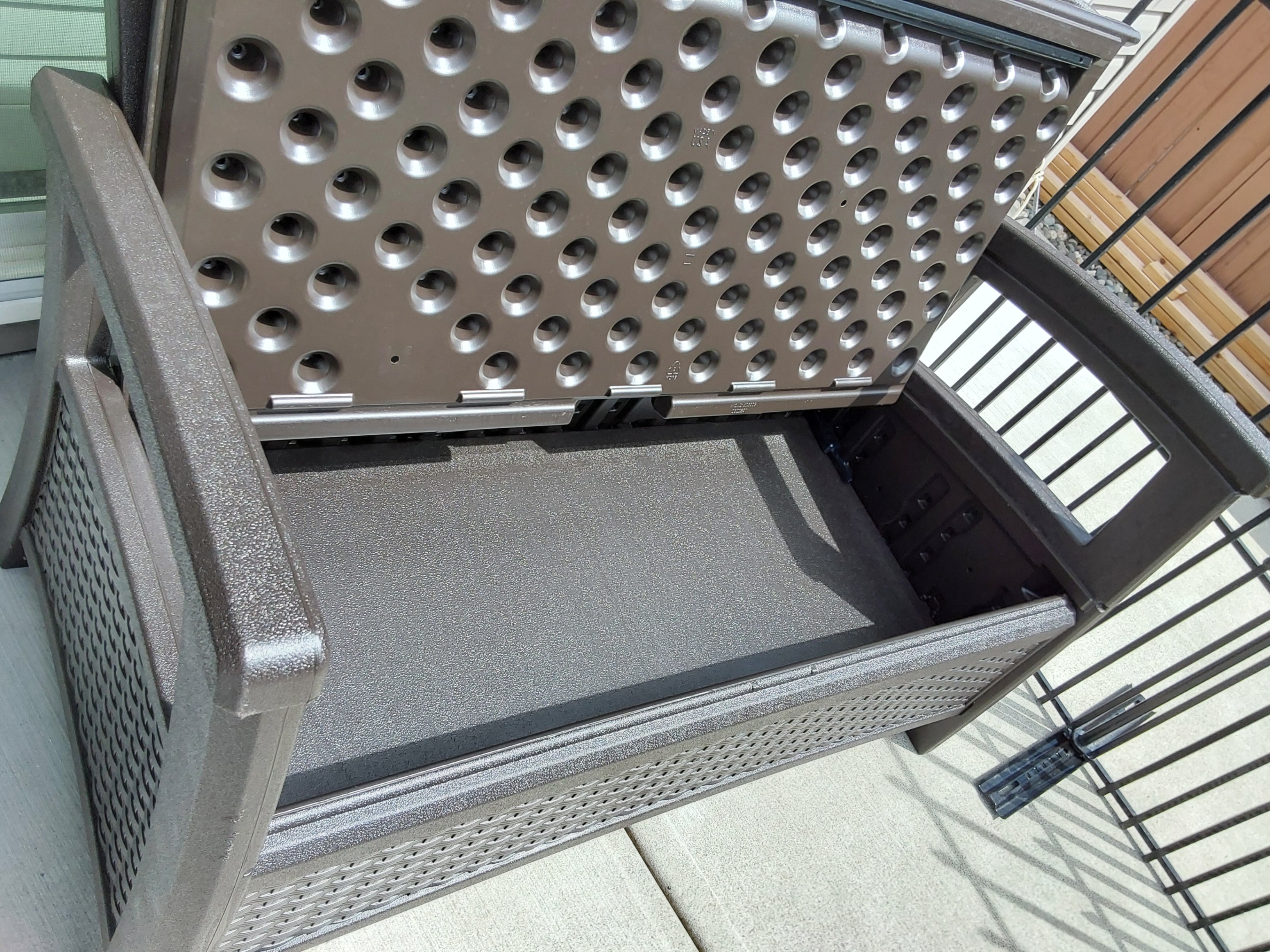 Suncast Elements Love seat with storage - photo 3