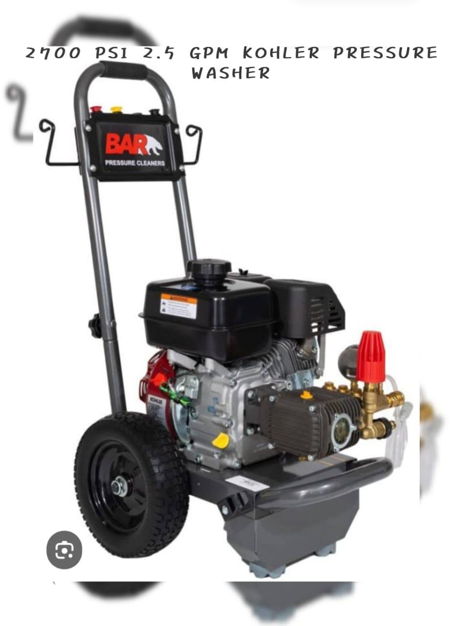 2700 PSI 2.5 GPM KOHLER Pressure Washer - photo 2
