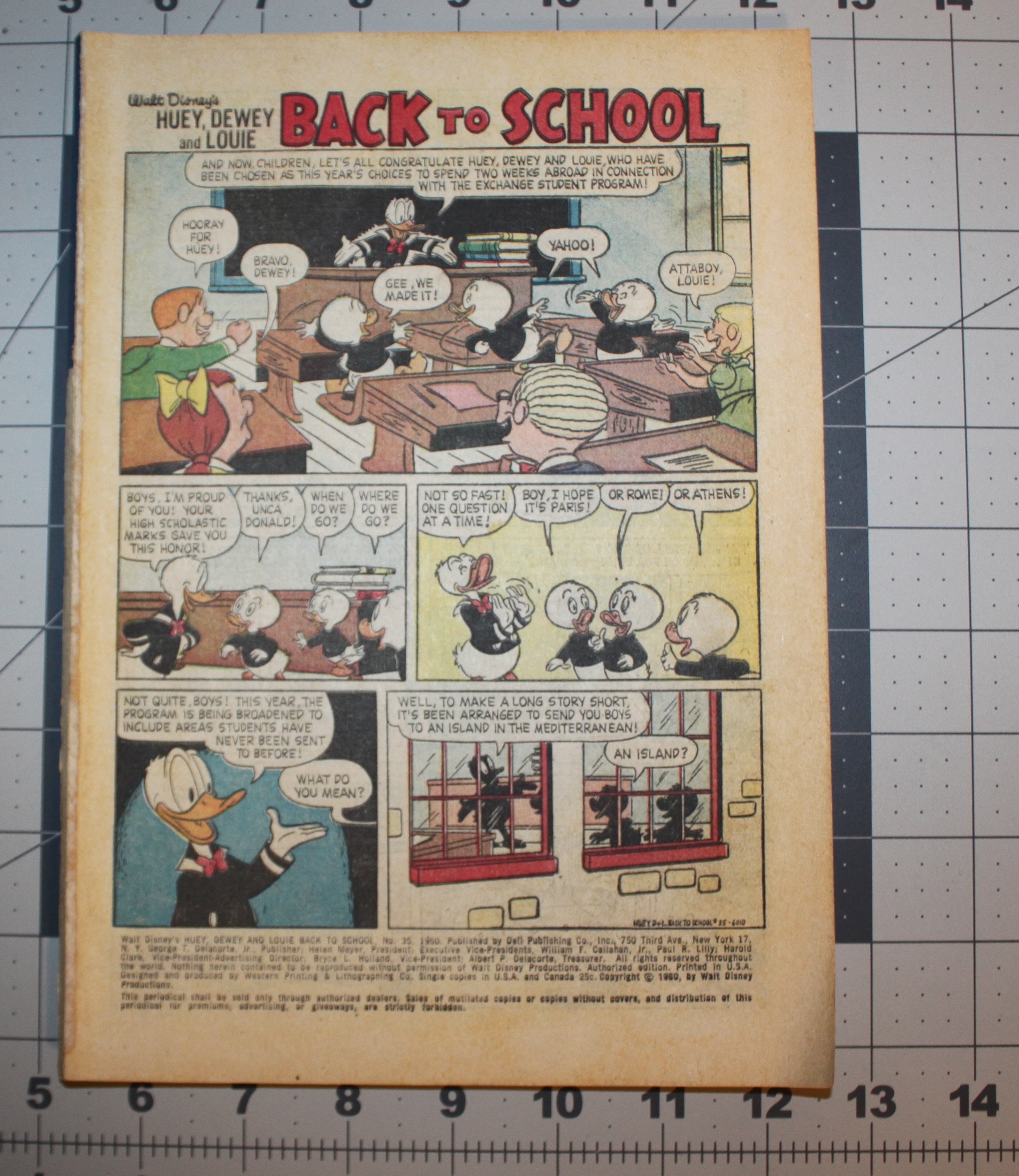 Dell Giant Comics #35 November 1960 Vintage Silver Age Comic