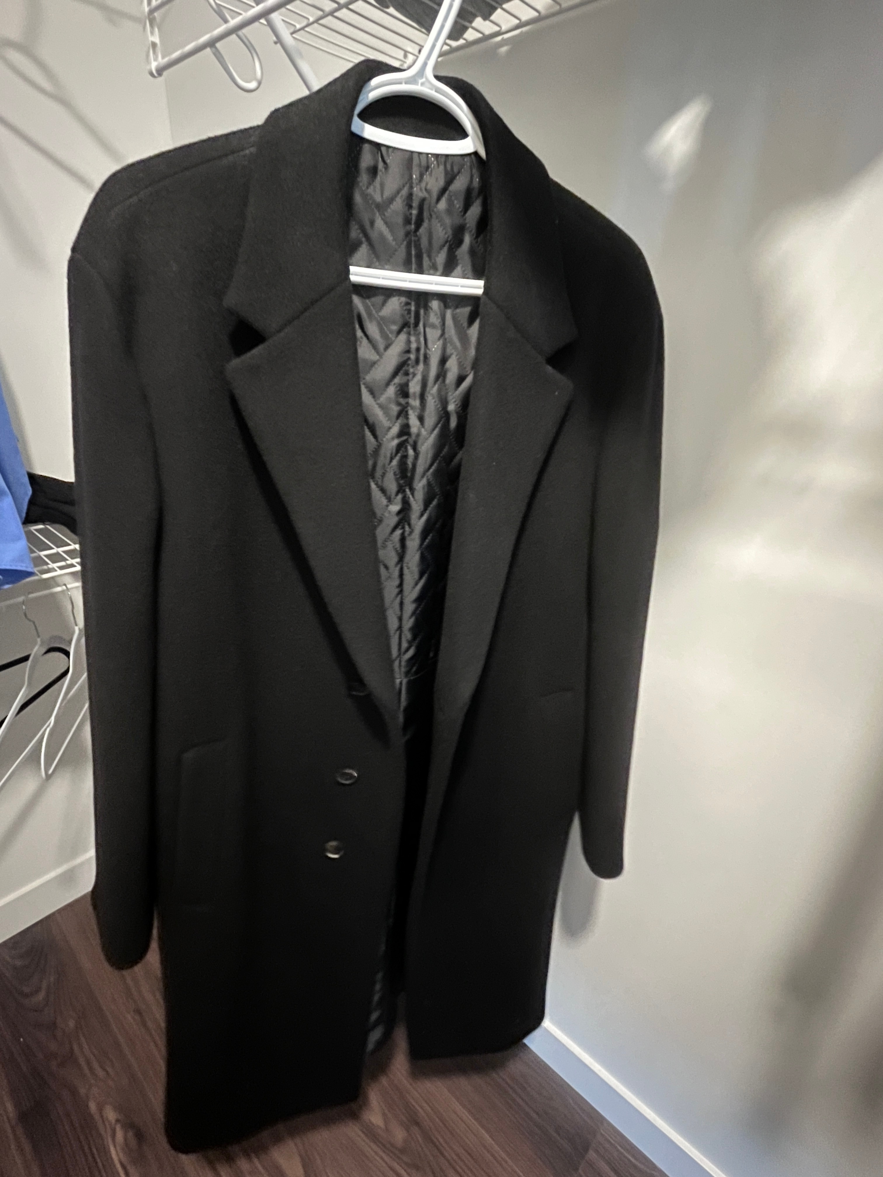Men's wool coat