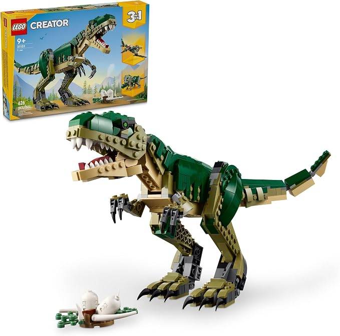 LEGO creater 3 in 1 t-rex triceratops and pterodactyl - photo 2