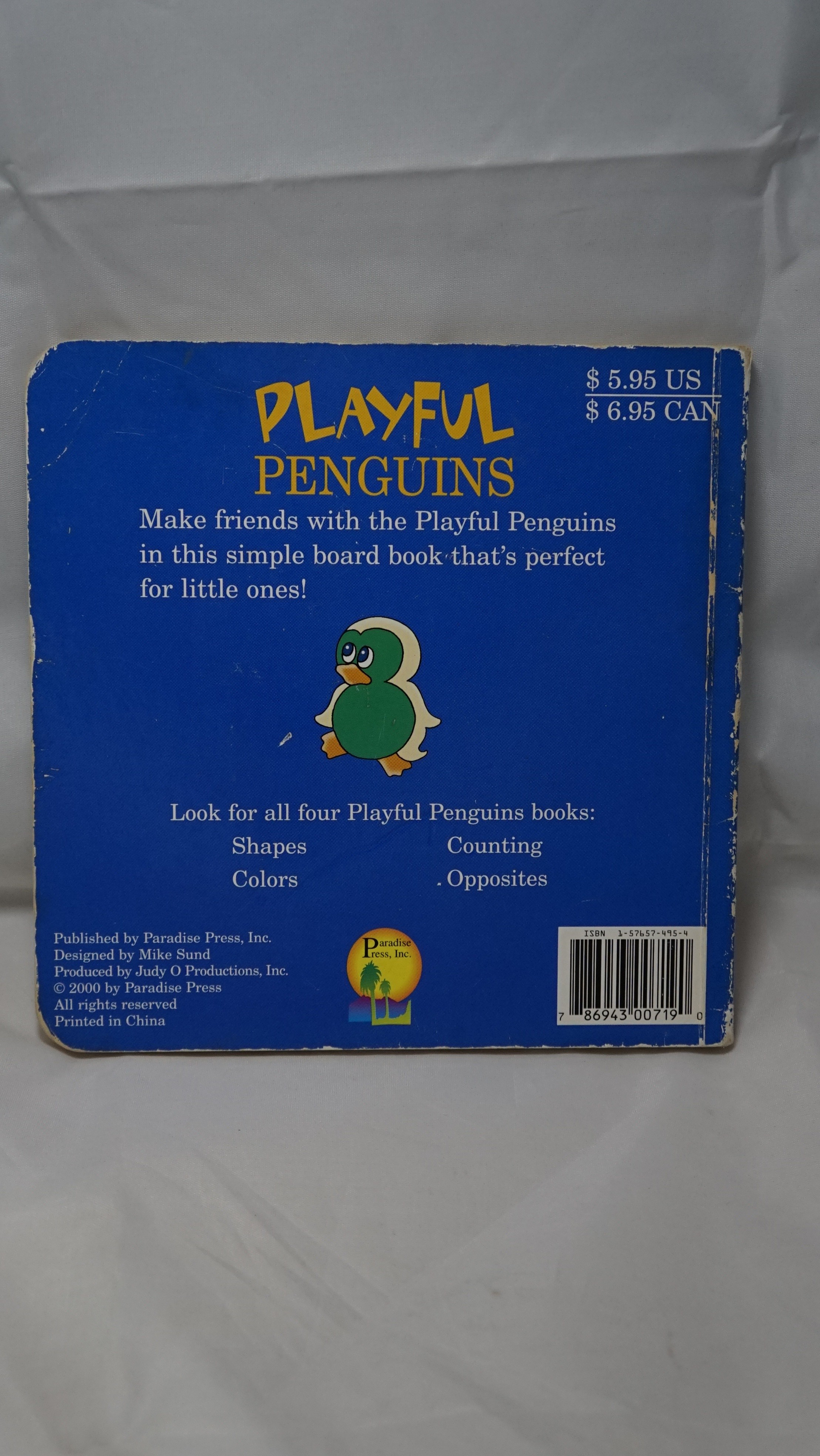 Opposites Playful Penguins Board Book Nancy Parent Linda Joe Par - photo 2