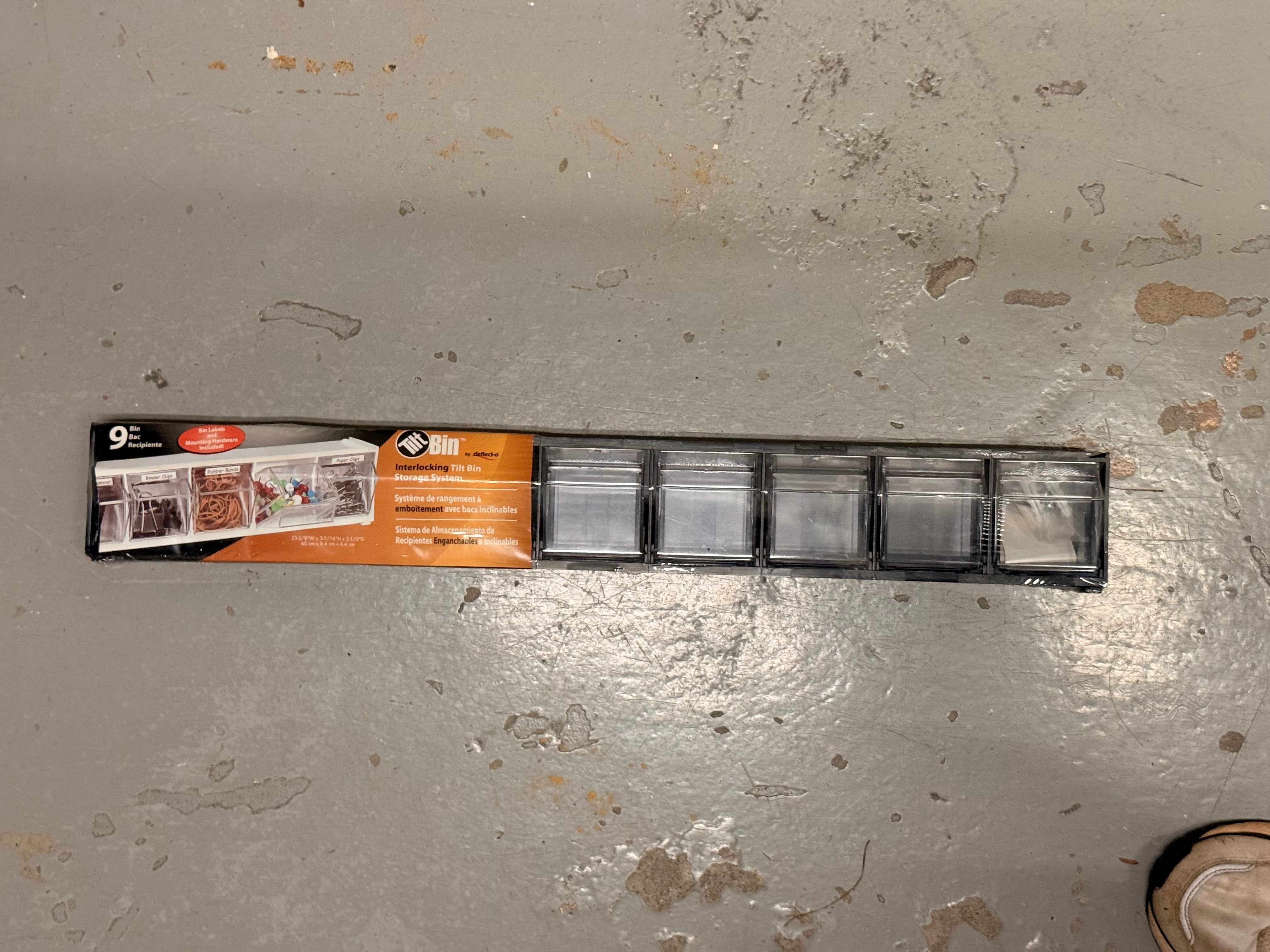 NEW Tilt Bin Storage System