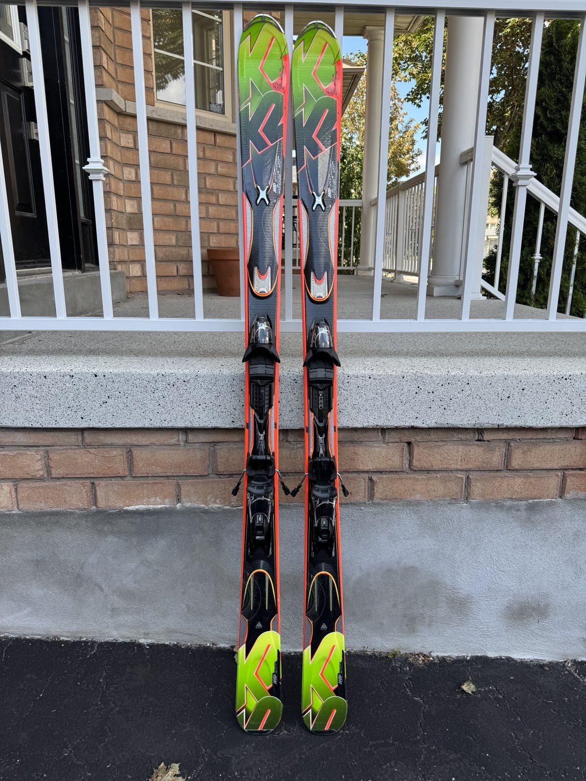 K2 AMP Rictor 167cm Skis + Marker M2 Bindings — Markham