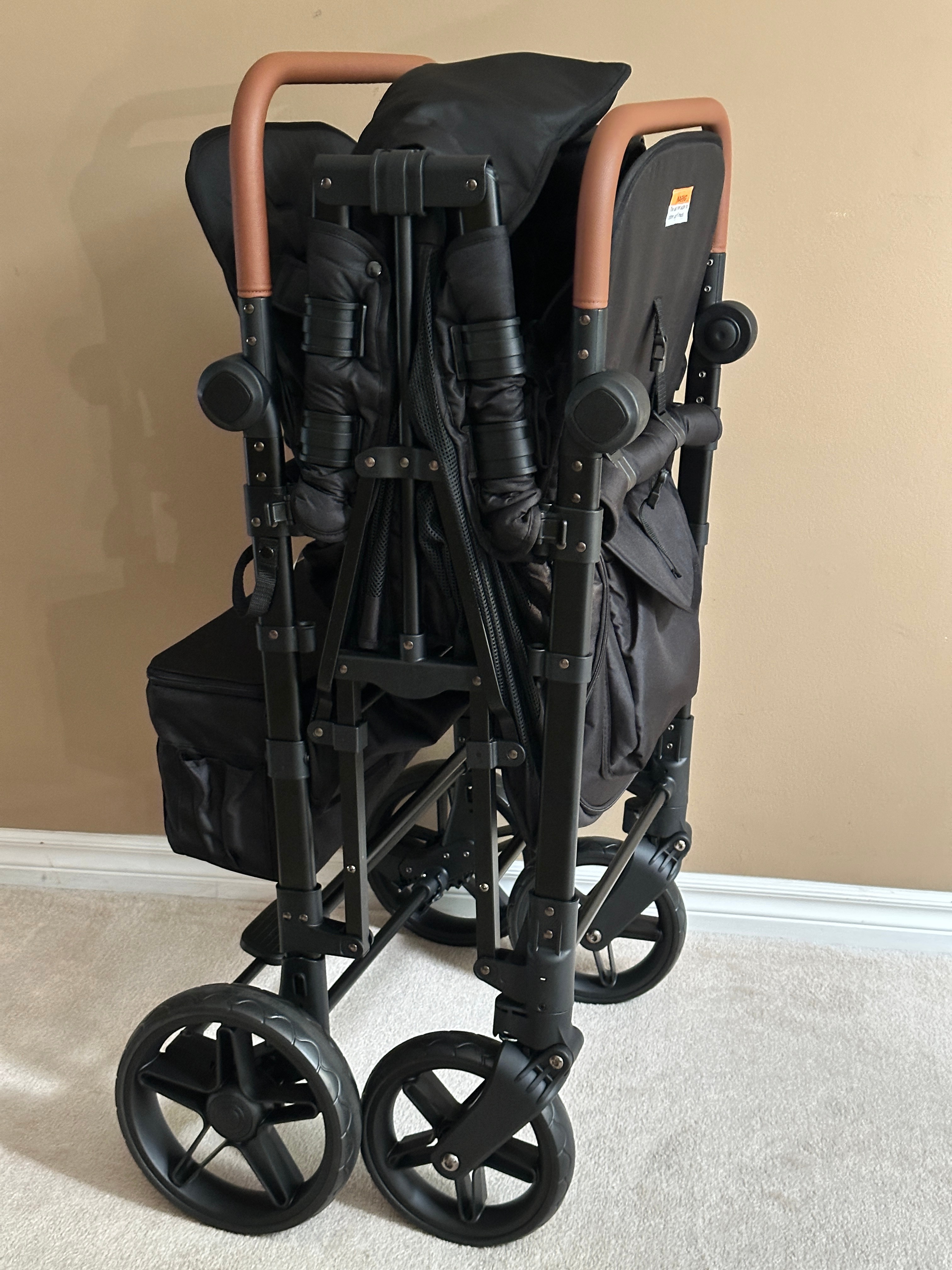 Stroller Wagon 4 Seat 5-Point Harnesses Foldable Heavy duty - photo 2