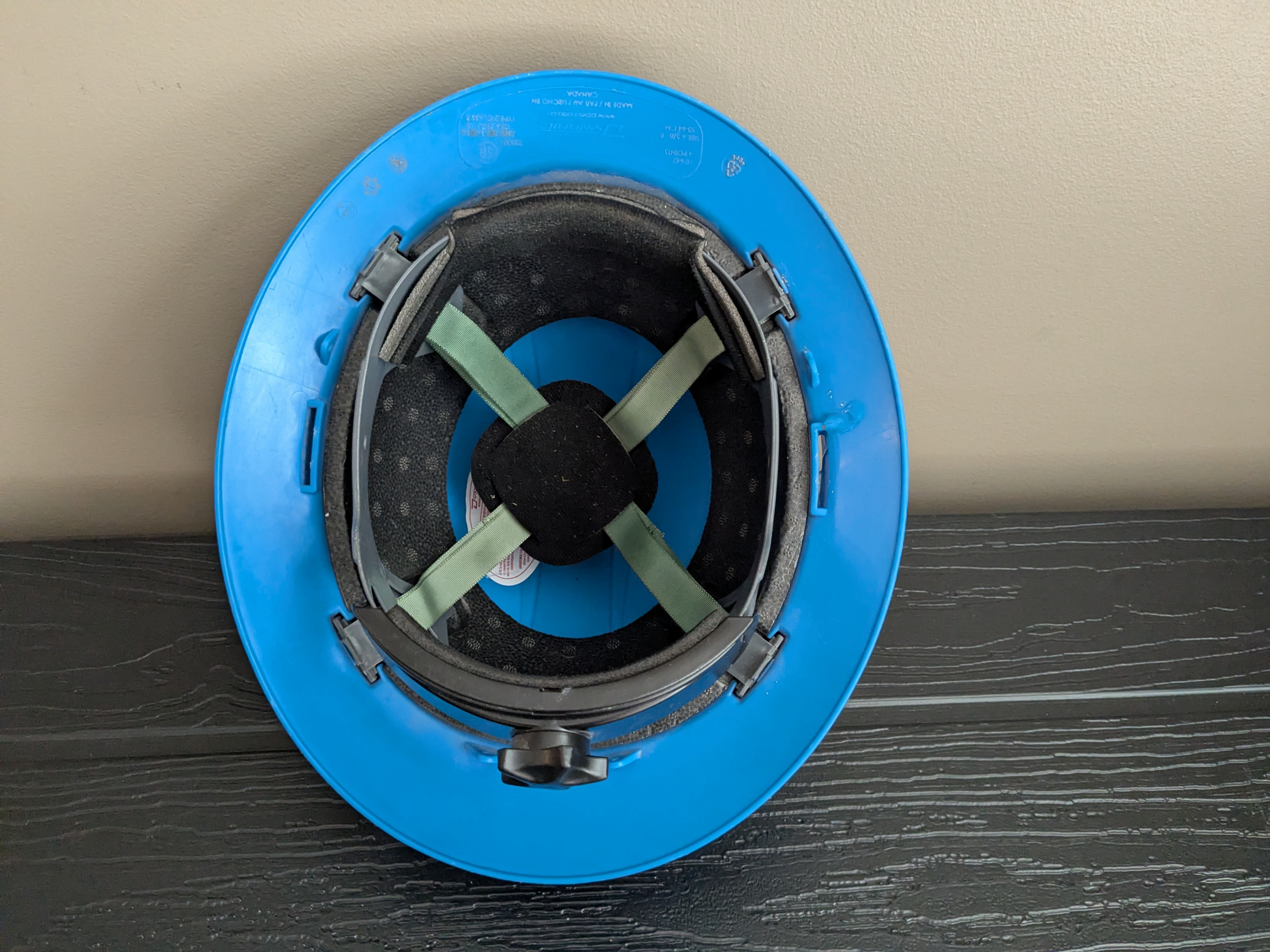 Blue Full Brim, CSA type 2 Hard hat - photo 4