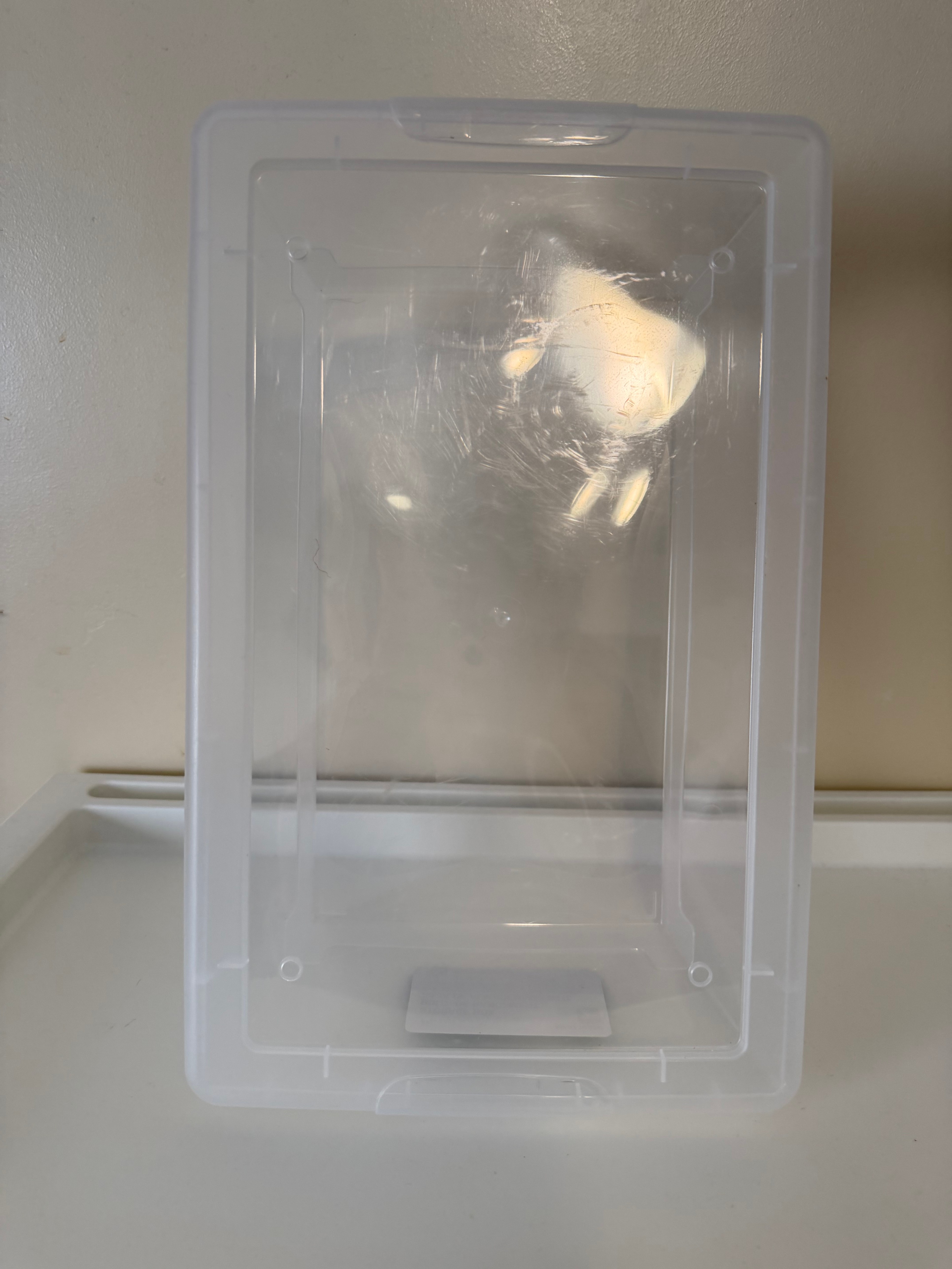Set of 2 Plastico Clear Storage Boxes with Lids – 6L & 15L - photo 5
