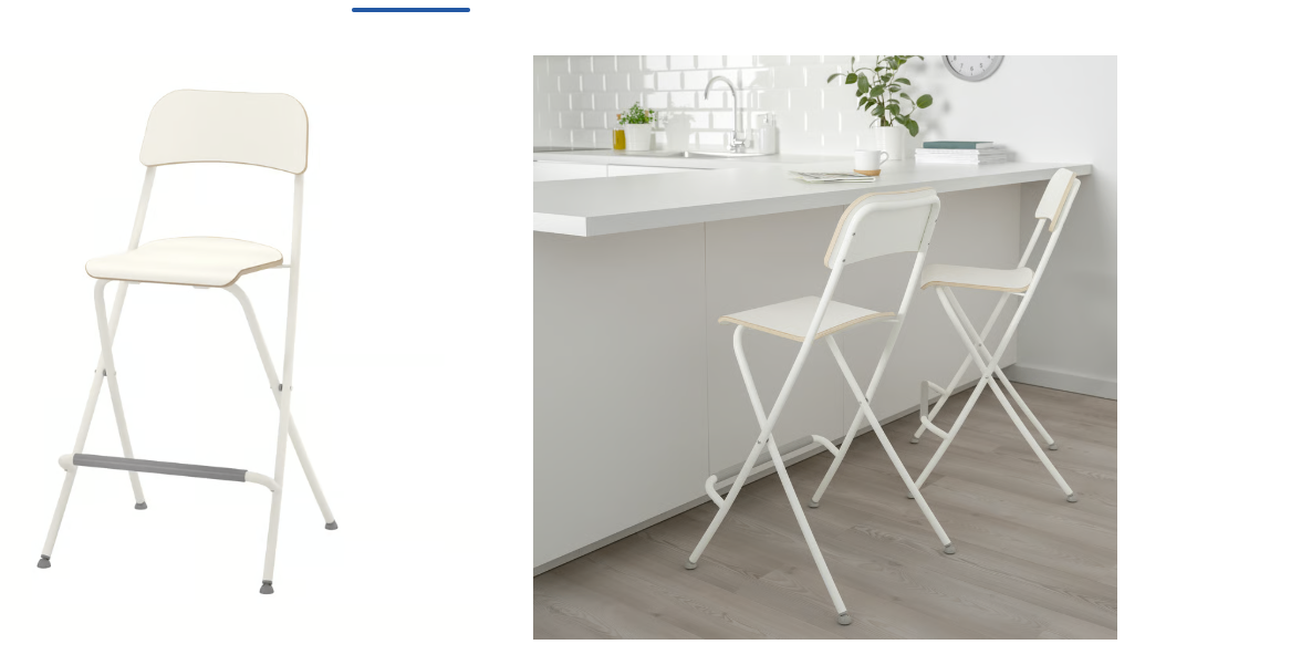 Set of 4 IKEA bar stools (Franklin)