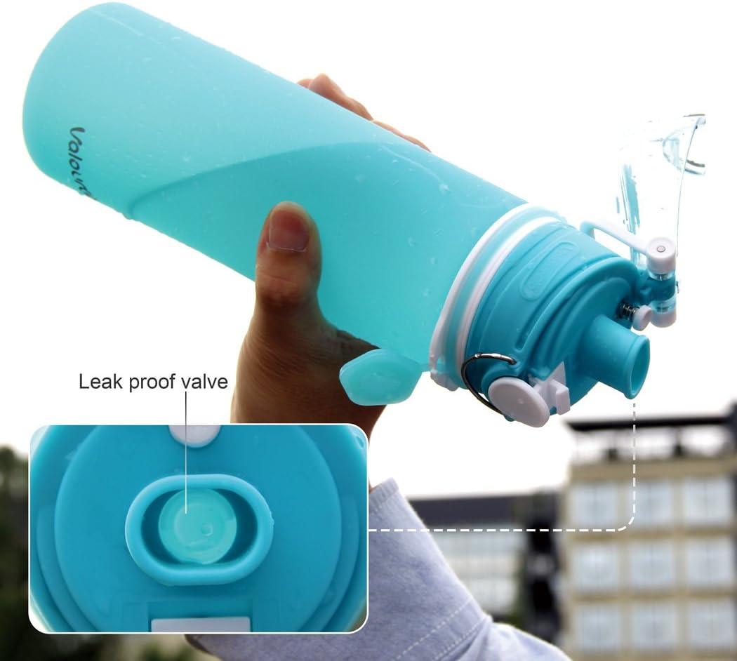 Valourgo Collapsible Silicone Water Bottle - photo 3
