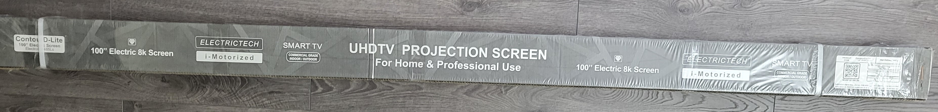 Electric Projection Screen 100 inches $200