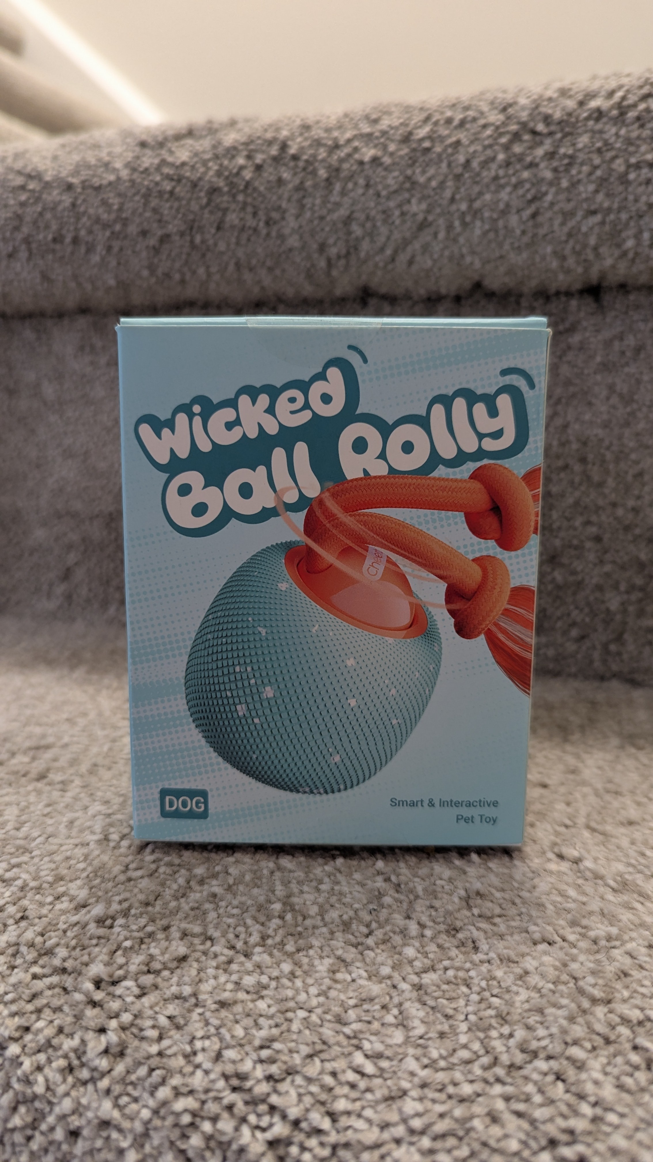 Wicked Ball Rolly® Smart & Interactive Dog Toy - photo 2