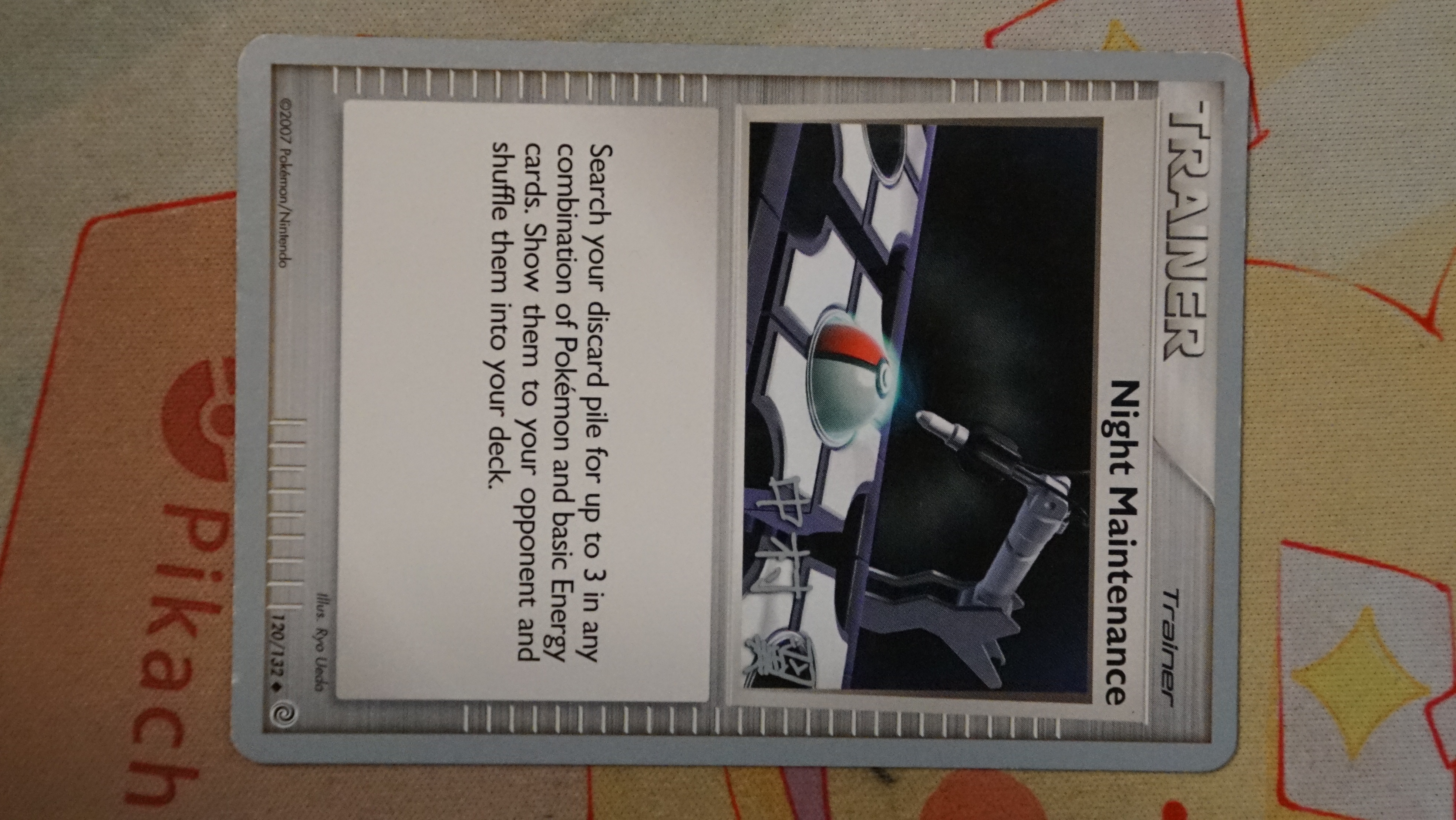 Pokemon Night Maintenance 120/132 World Championships 2009 Deck - photo 3