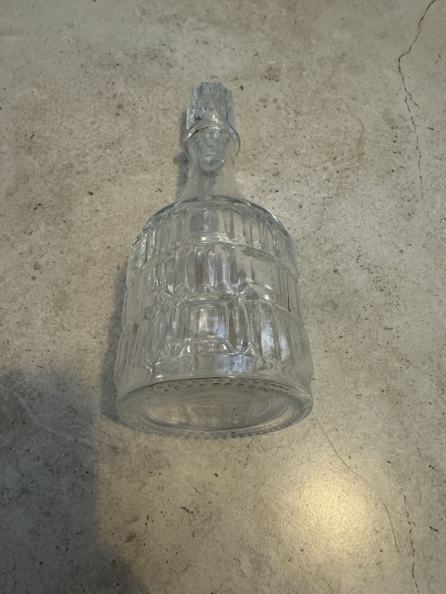 Clear Glass Decanter with Stopper - photo 2