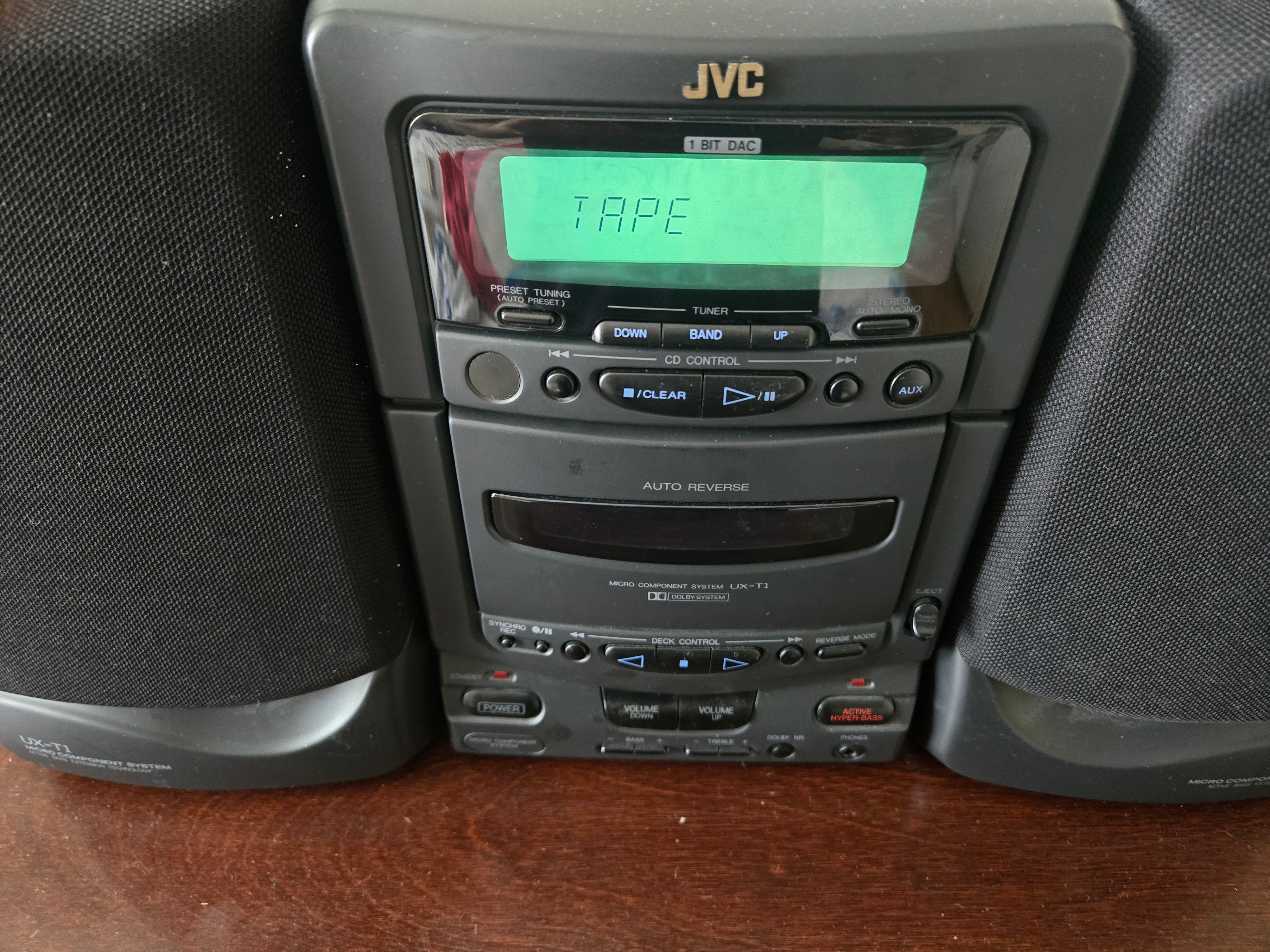 JVC UX-T1 Micro Component System - photo 3