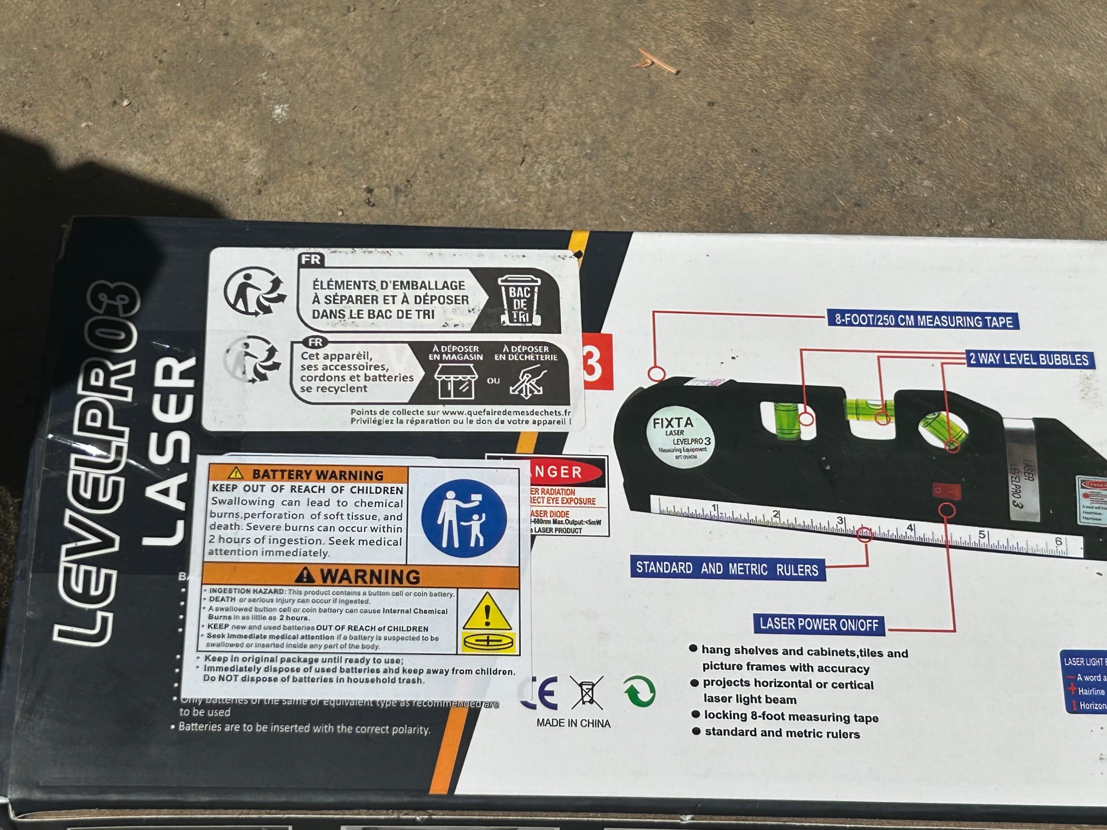 LevelPro 3 Laser - Level, Measure, and Laser - photo 4