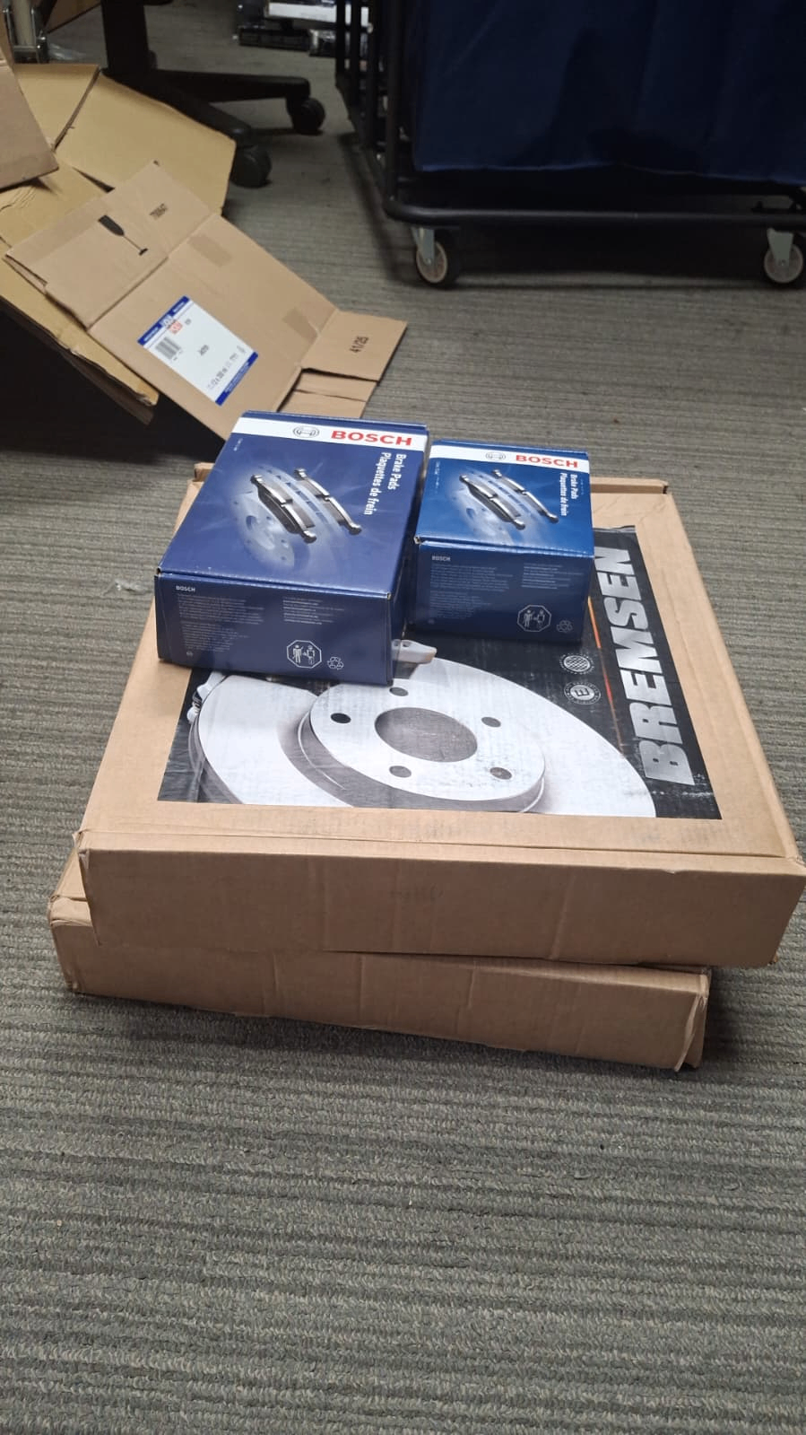 Premium Rotors And Brake Pads For Most Of Cars