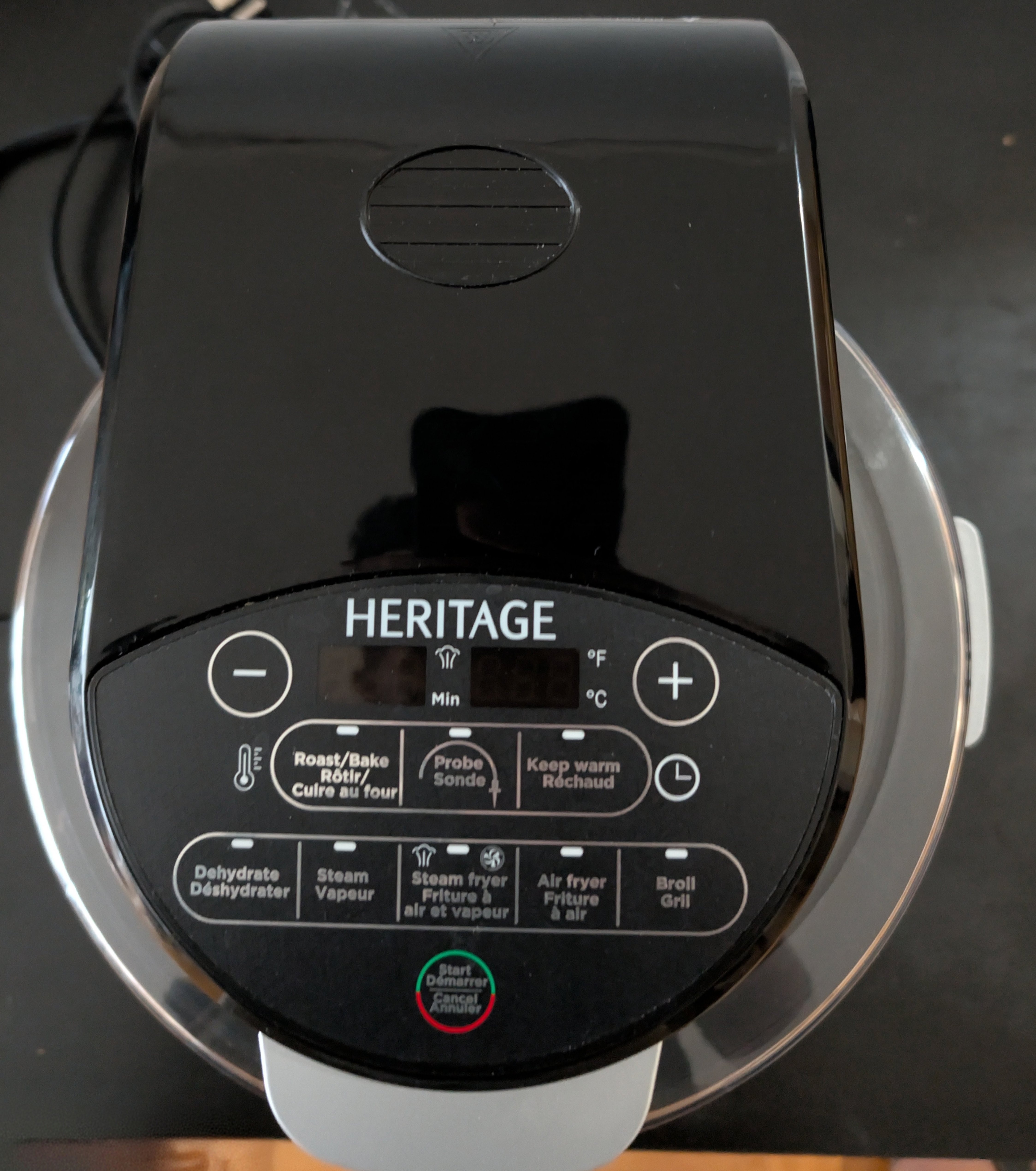 ‼️MOVING OUT SALE‼️Heritage Infrared Steam Air Fryer - 4.3L - photo 2