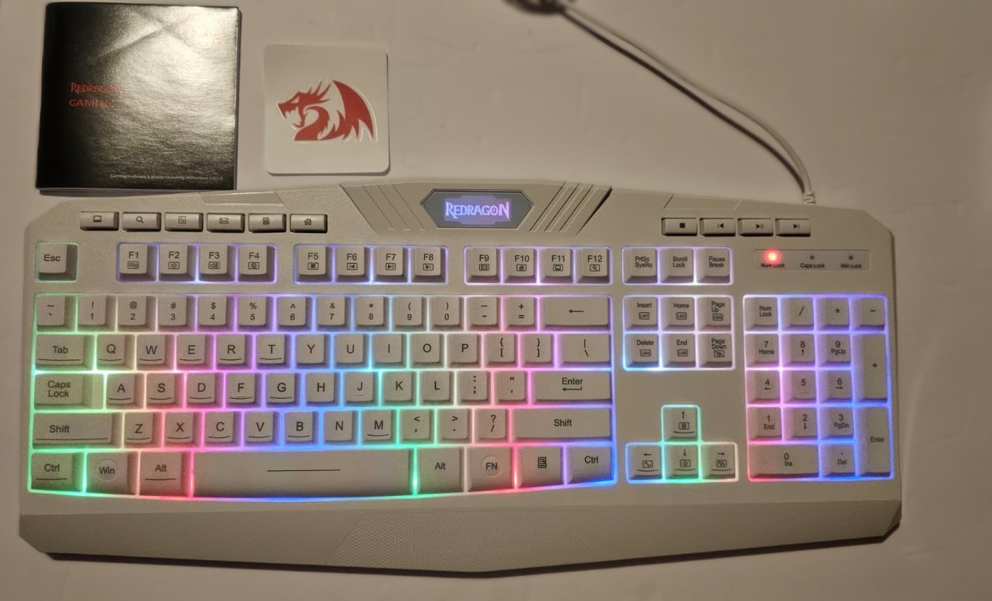 Redragon S101 RGB Gaming Keyboard & Mouse Combo – Wired - photo 4