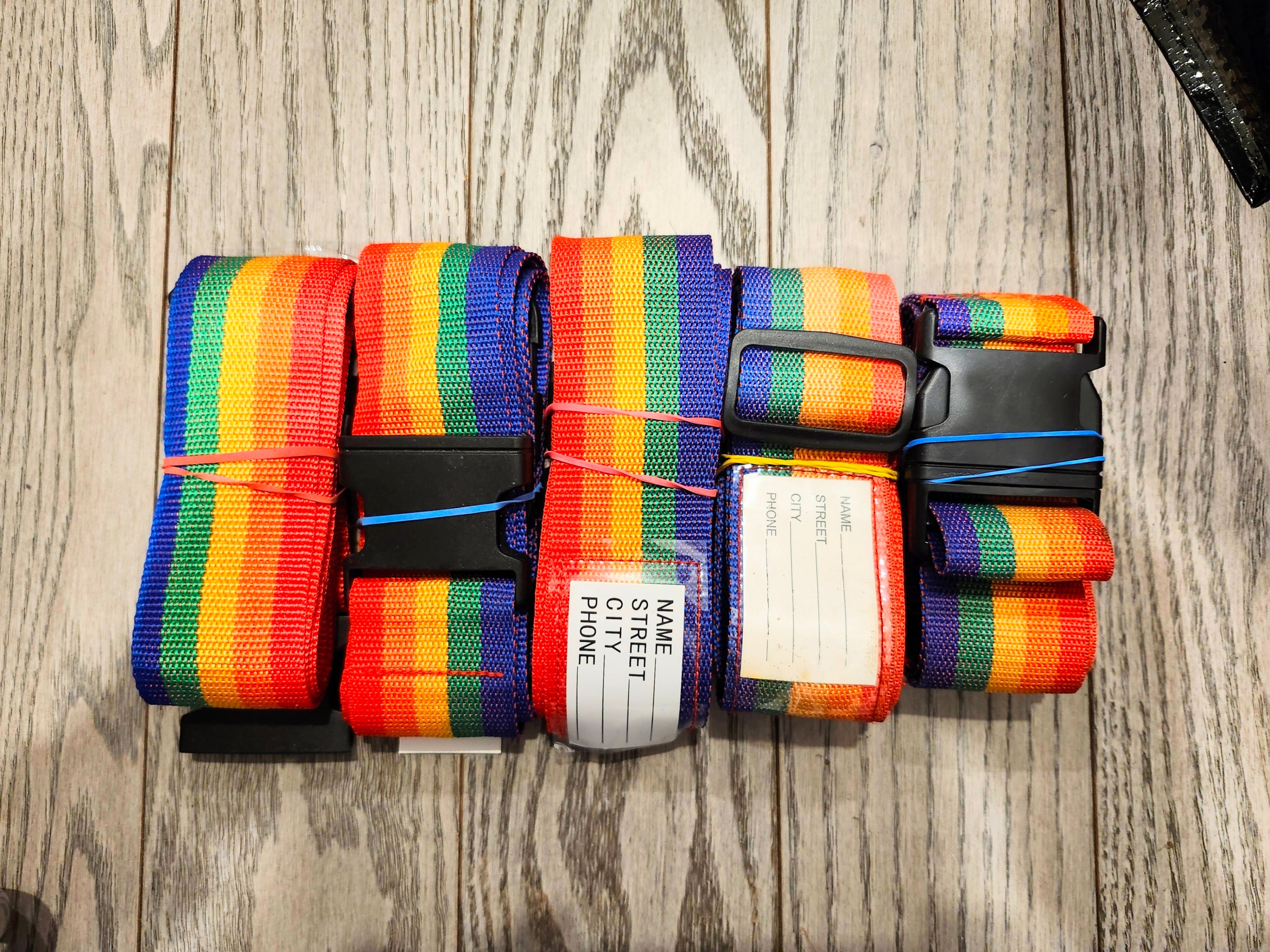 Like New Adjustable Luggage Straps / Suitcase Belts (Used Once) - photo 3