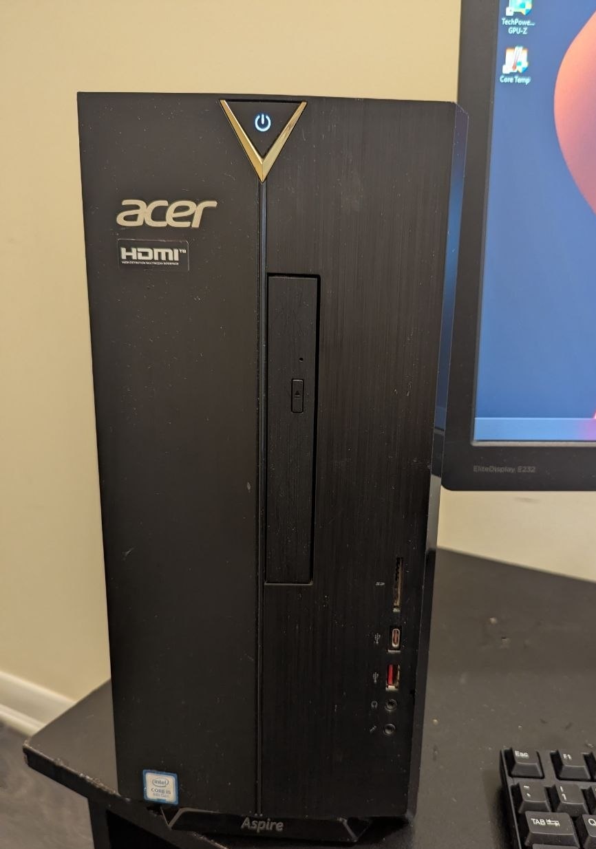i5-8400 16G RAM, GTX 1050 23" HP IPS Monitor
