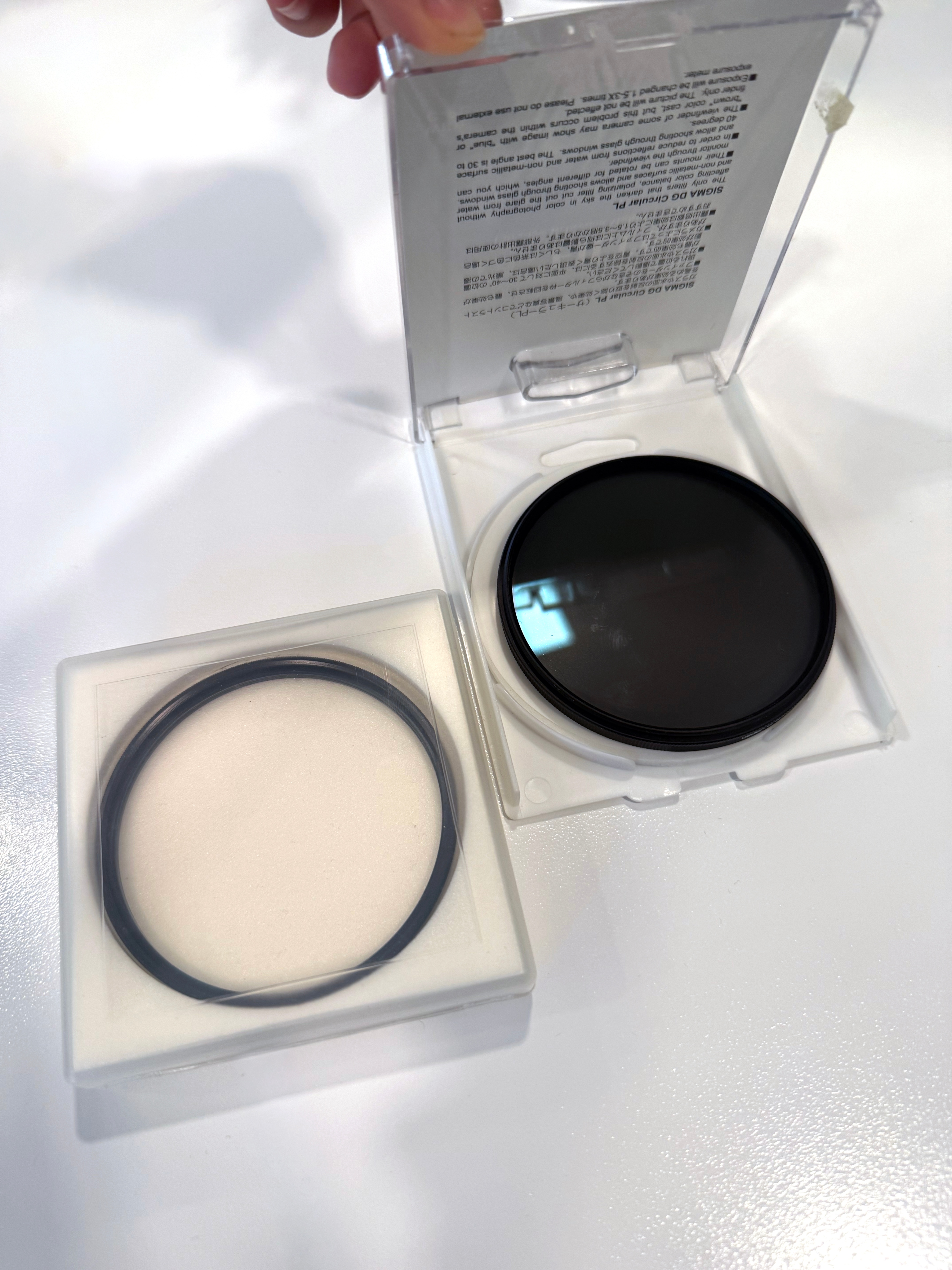 Camera Lens Filter Bundle (72mm C-PL & 77mm UV) - Sigma & Hoya - photo 2