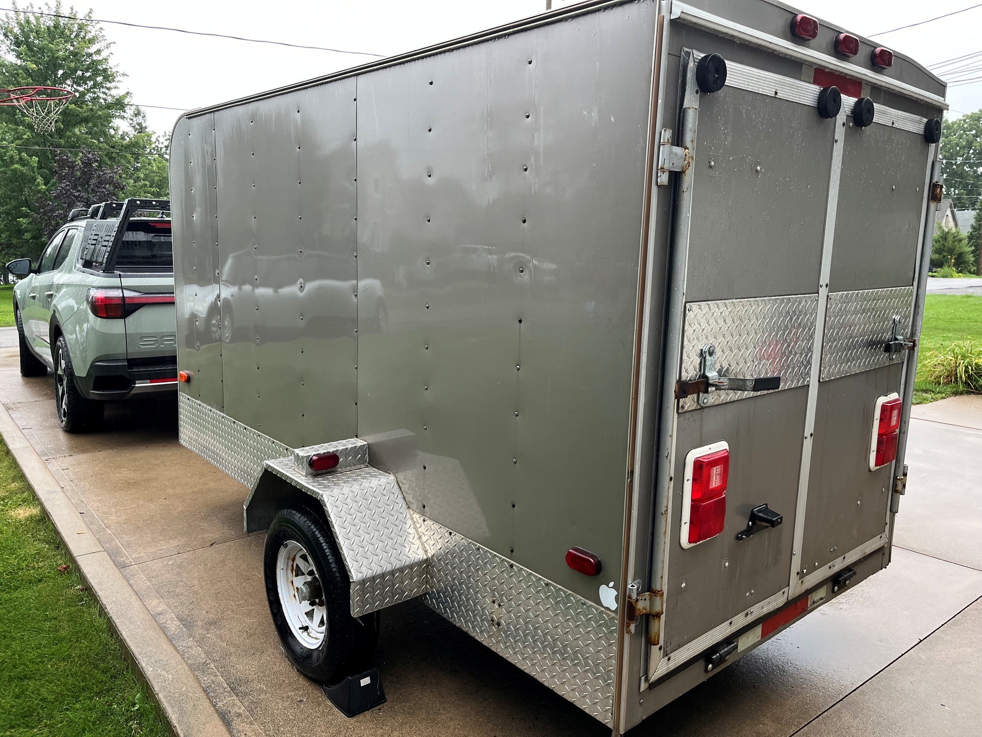 Arctic Cat 5x10 Enclosed Trailer w/ Ramp Door - photo 4