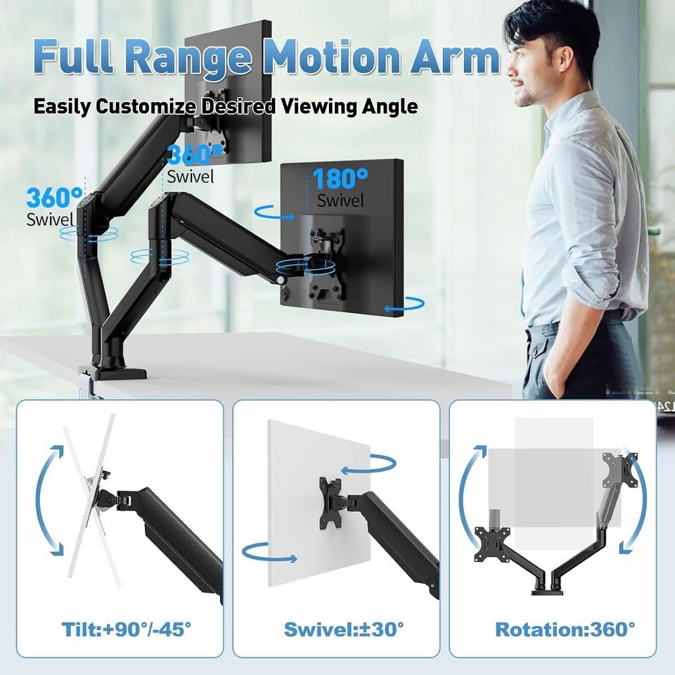 Dual Monitor Desk Mount - photo 4