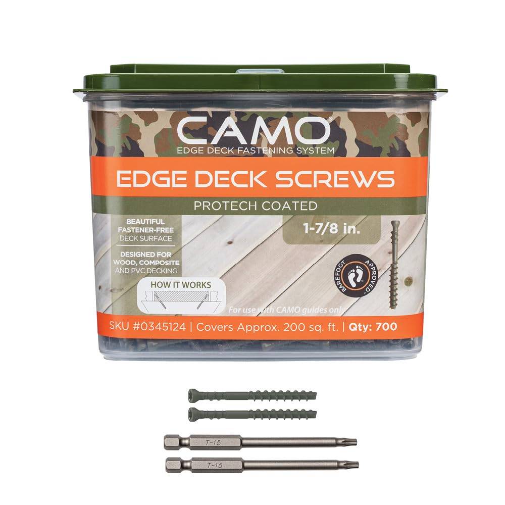 CAMO 0345124 Edge Deck Screws 1-7/8" ProTech