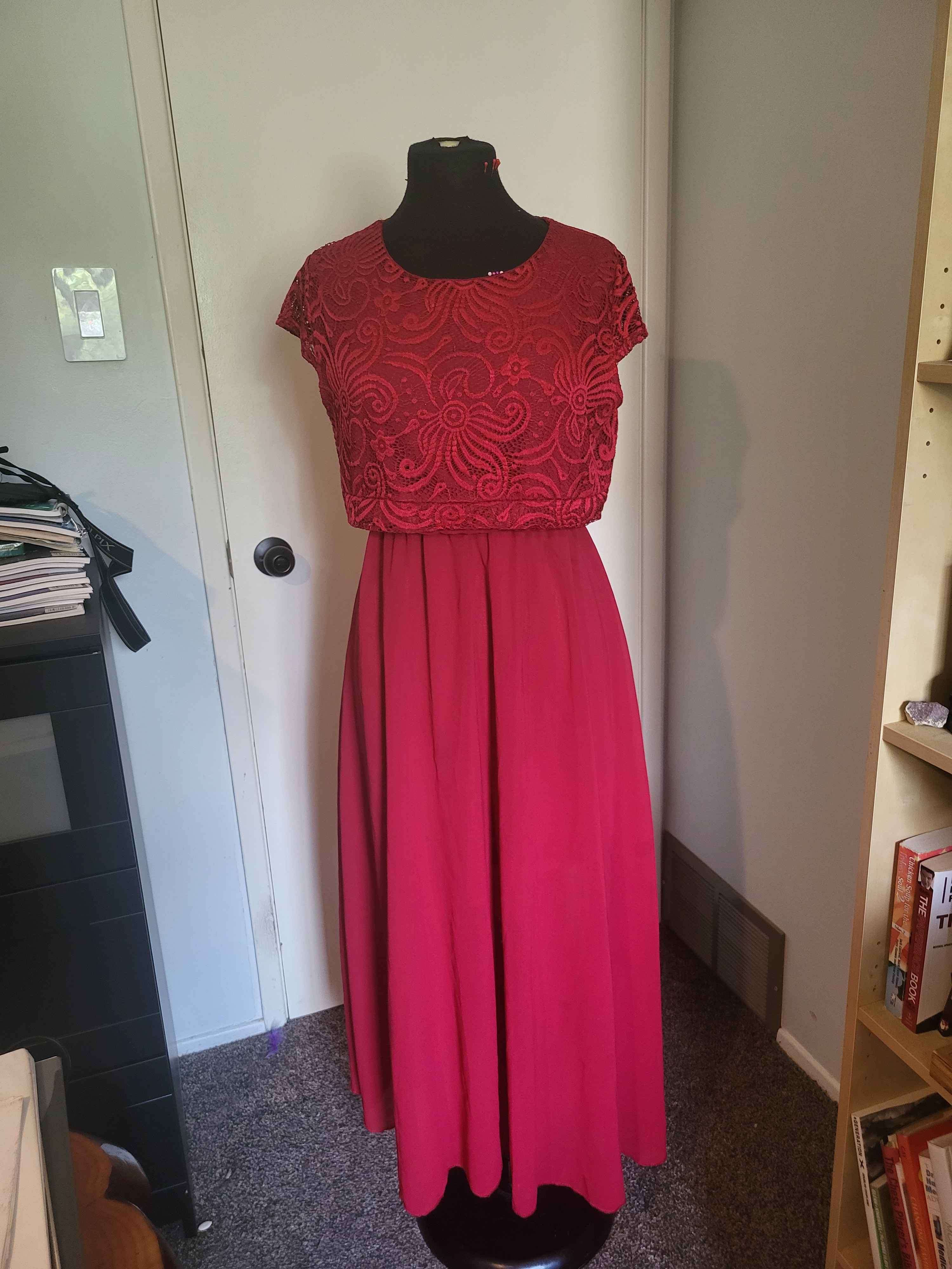 Red Breezy Dress