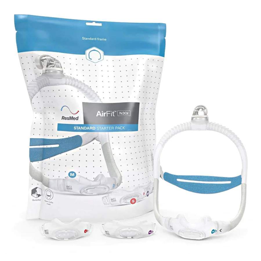 Brand New Resmed Airfit N30i CPAP nasal mask starter pack