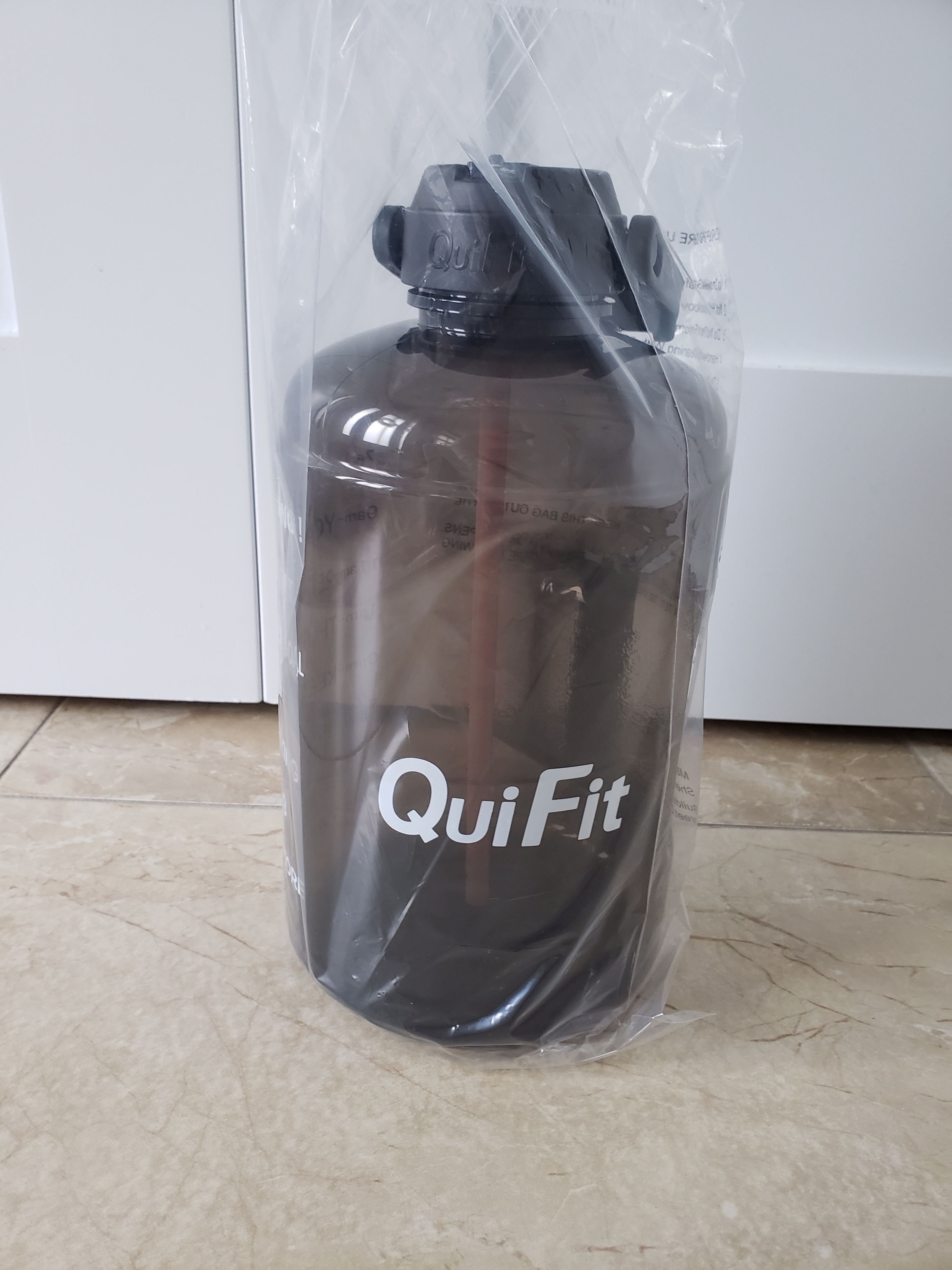 Motivational 1 Gallon Water Bottle