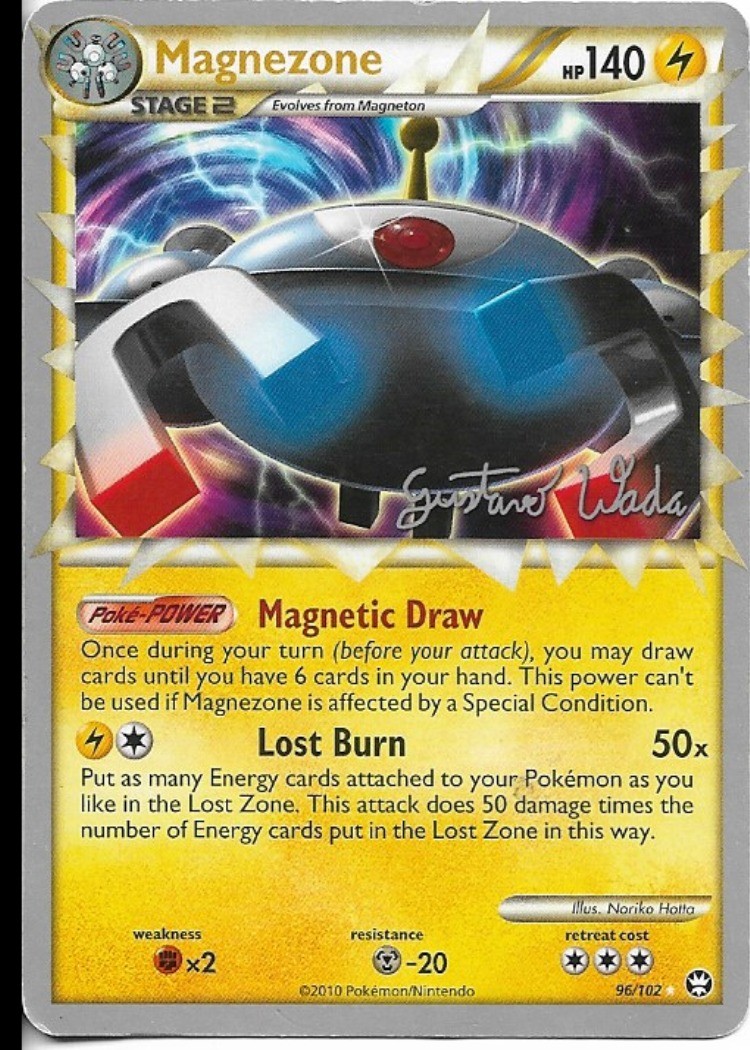 Pokemon Magnezone 96/102 World Championships 2011 Deck HP