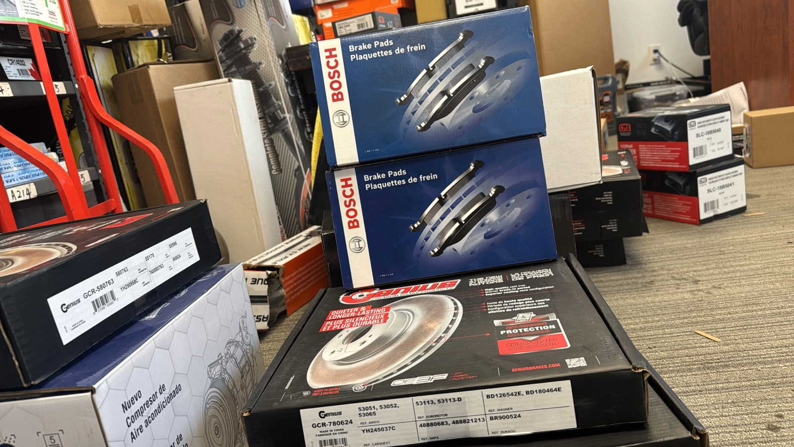 Coated Rotors With Bosch Brake Pads For 2011 to 2023 Corolla - photo 2