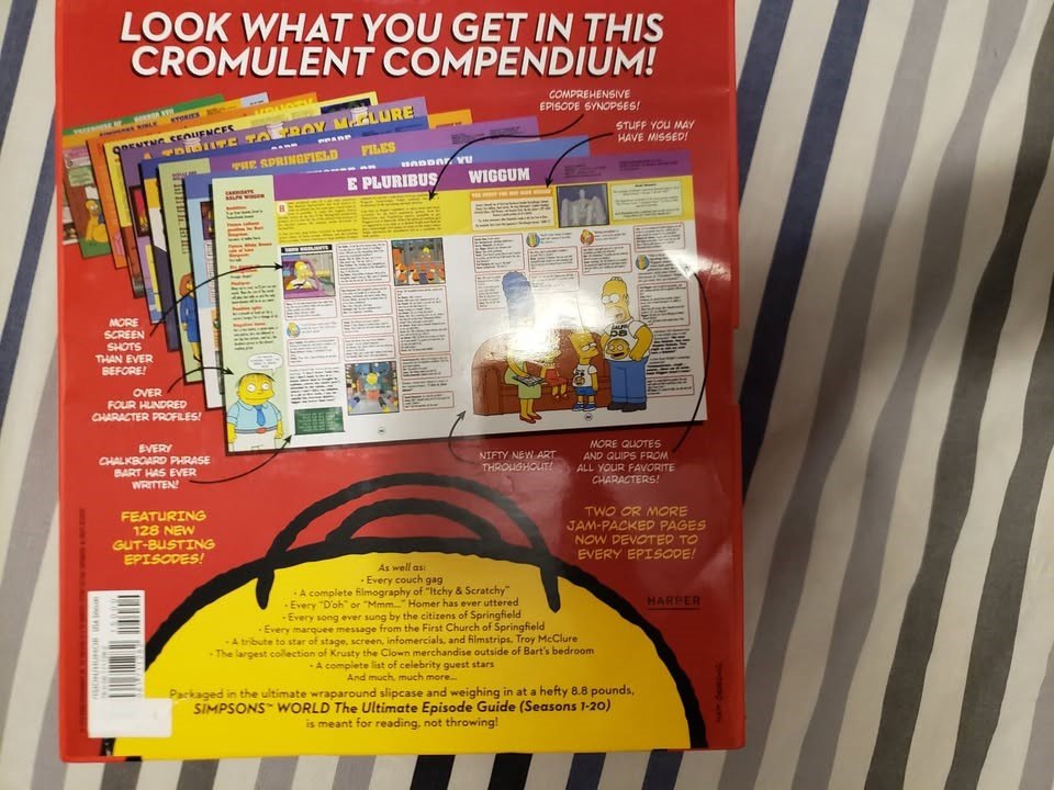 Simpsons World Ultimate Episode Guide seasons 1-20. Brand new. - photo 3