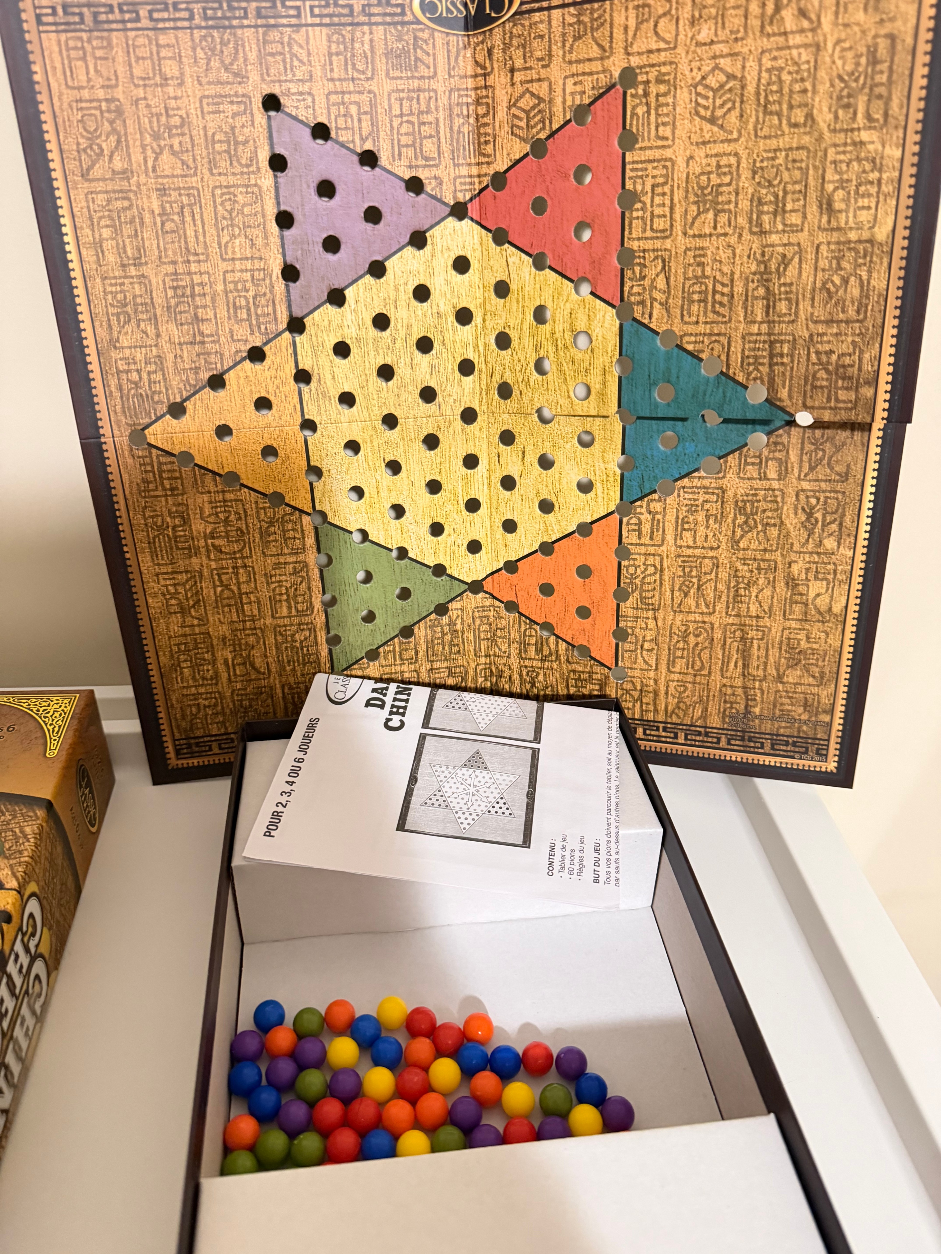 Classic Games Chinese Checkers Board Game – 2–6 Players - photo 3