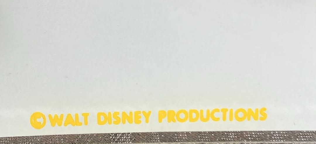 Vintage Walt Disney Productions Ceiling Light Shade Cover - photo 2
