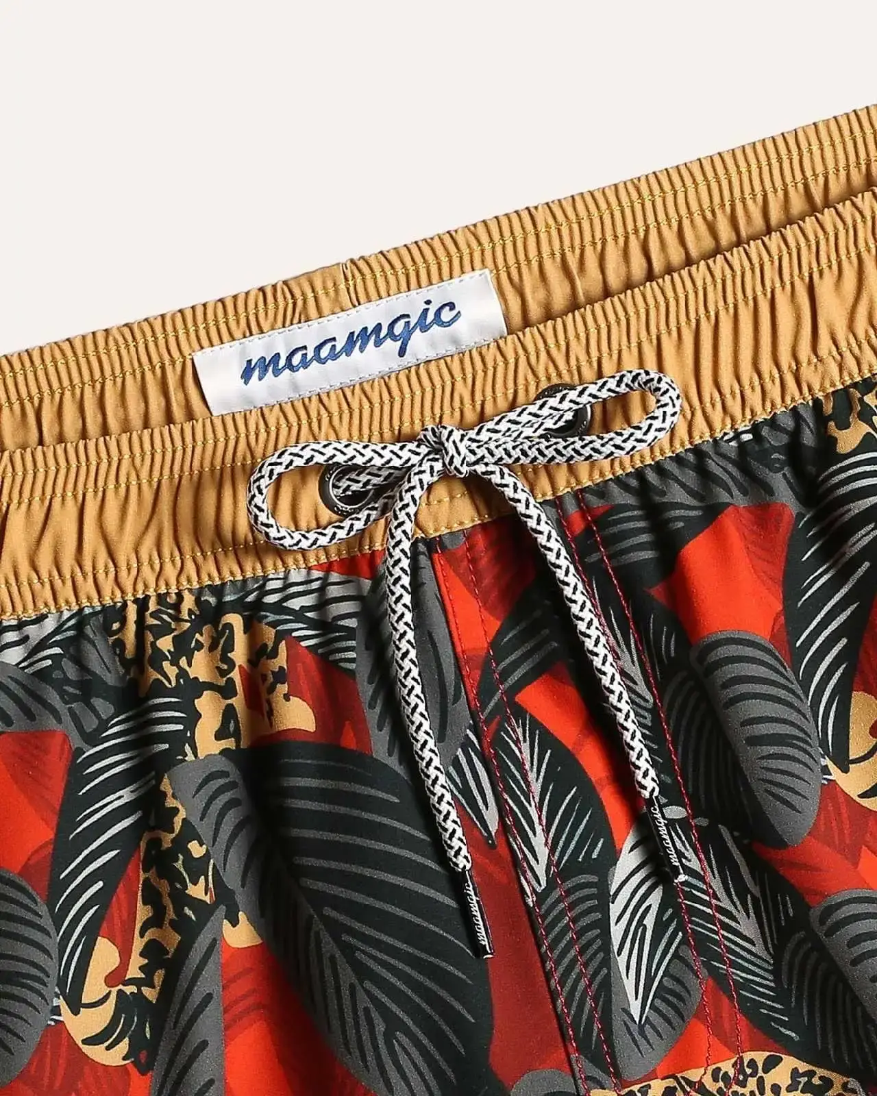 Maamgic LeafyLux Leopard Swim Trunks XS-01 - photo 2
