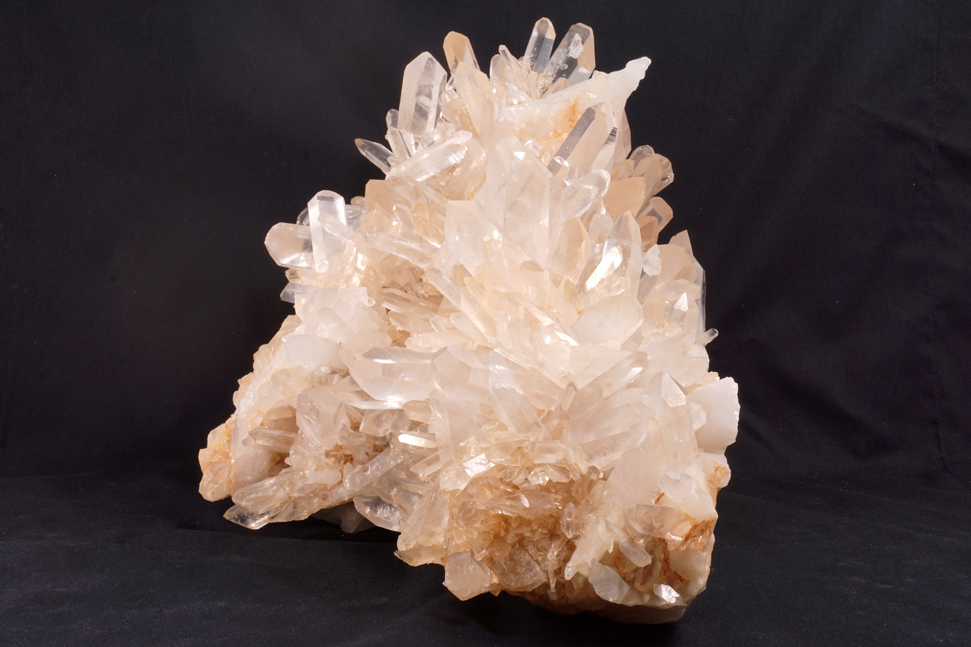 Massive 22 lb Clear Quartz Crystal Cluster - photo 4